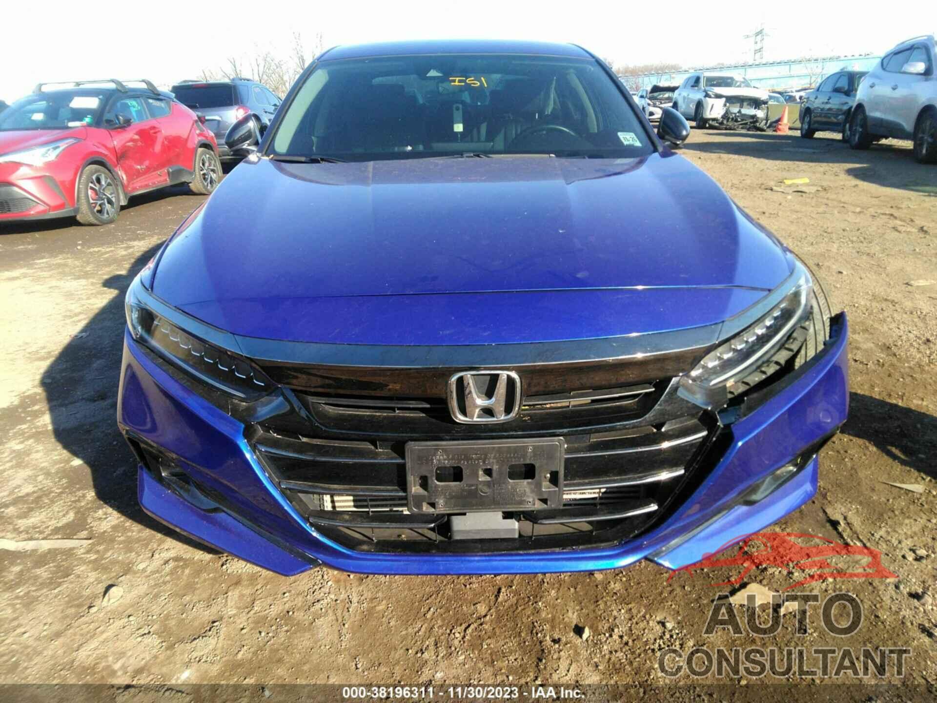 HONDA ACCORD 2021 - 1HGCV1F43MA113196