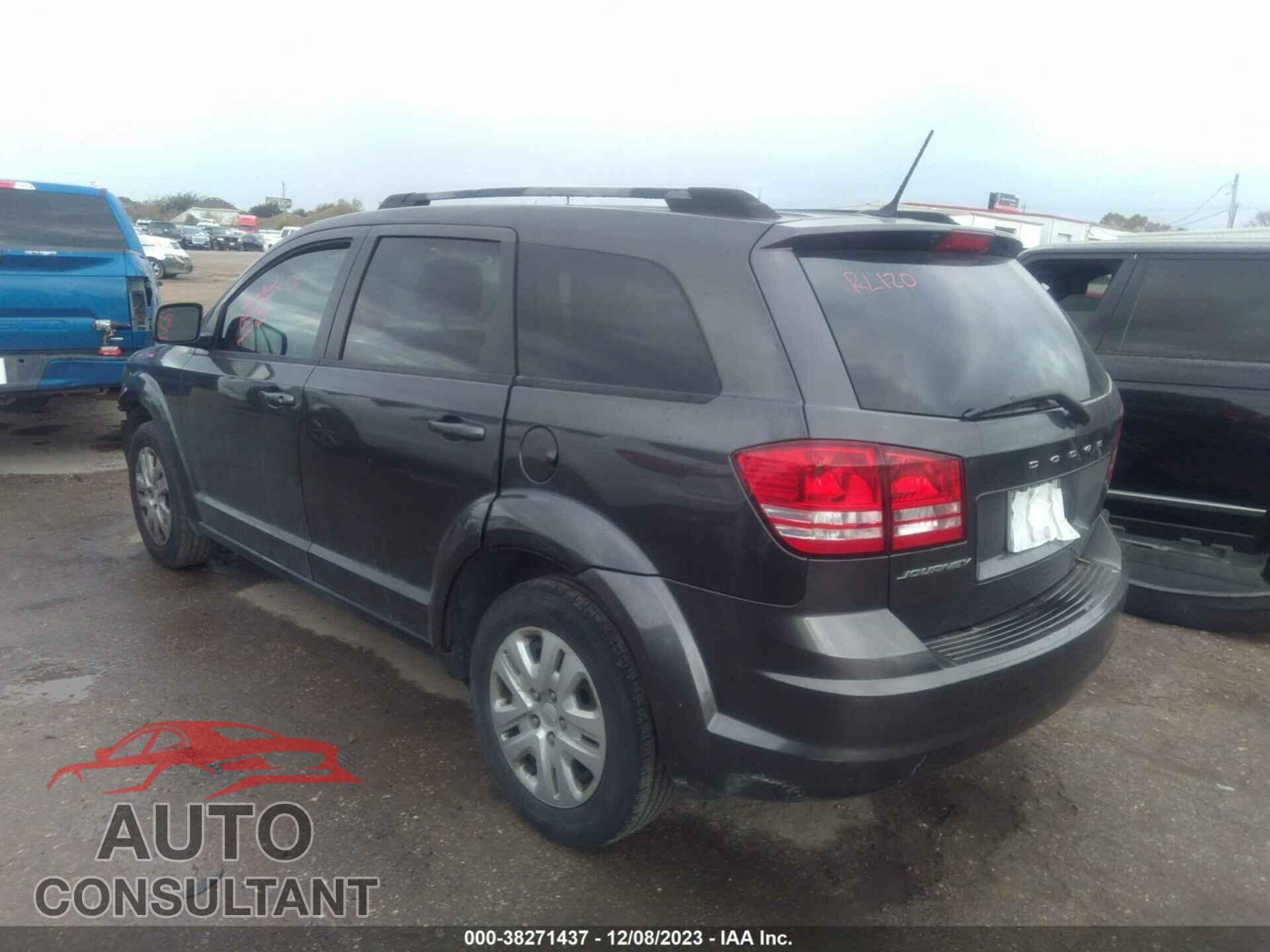 DODGE JOURNEY 2017 - 3C4PDCAB9HT551238