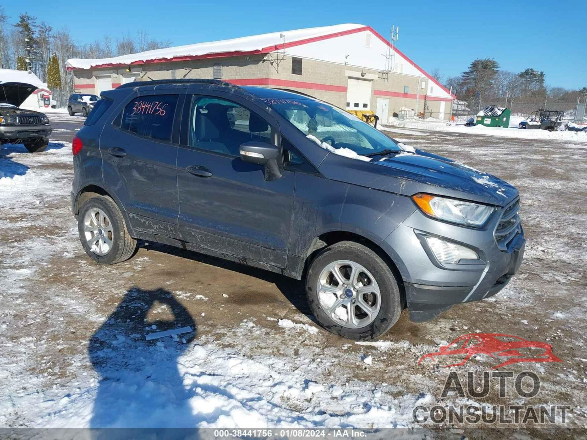 FORD ECOSPORT 2018 - MAJ6P1UL3JC209898