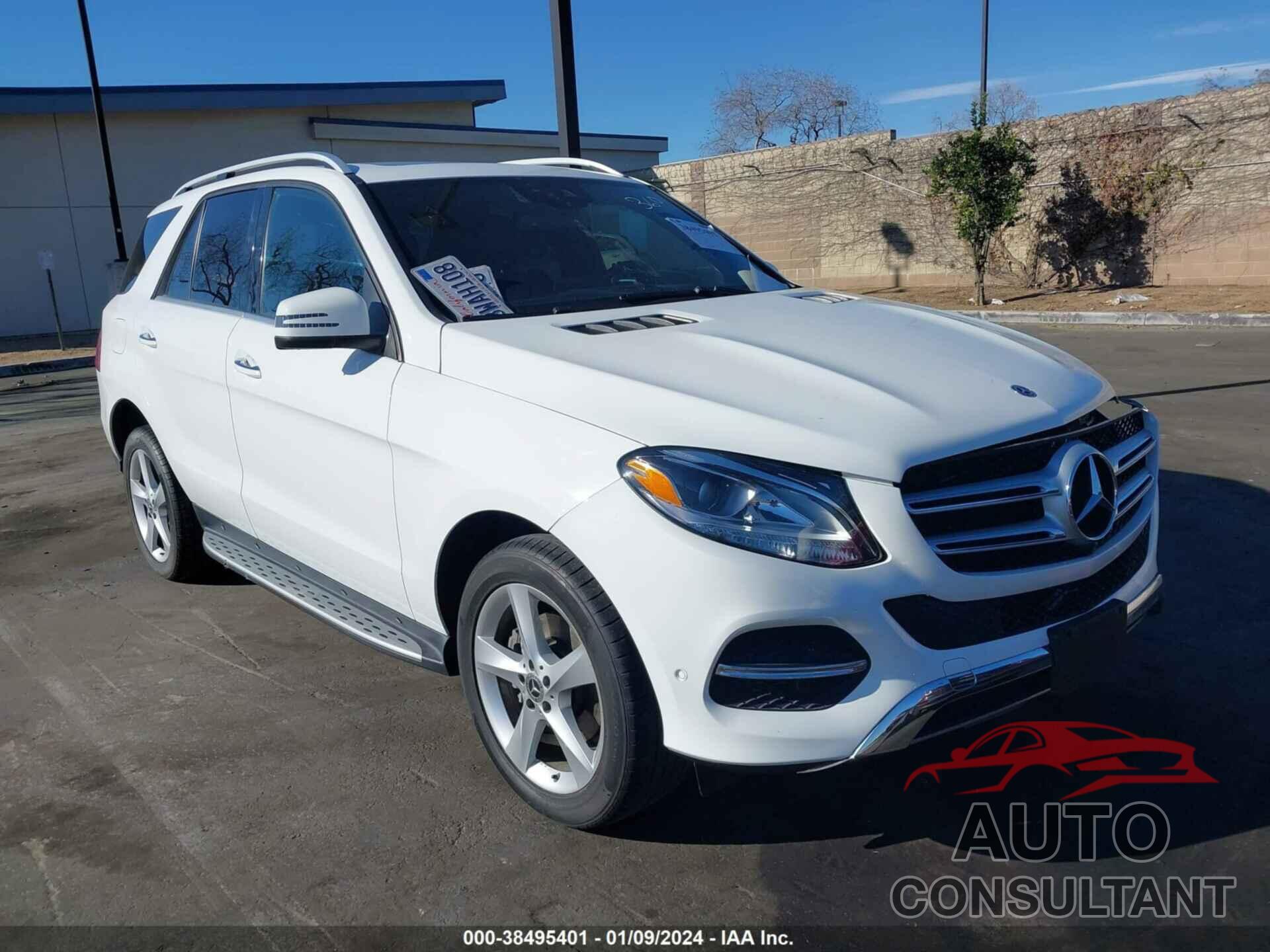 MERCEDES-BENZ GLE 350 2018 - 4JGDA5JB8JB030375