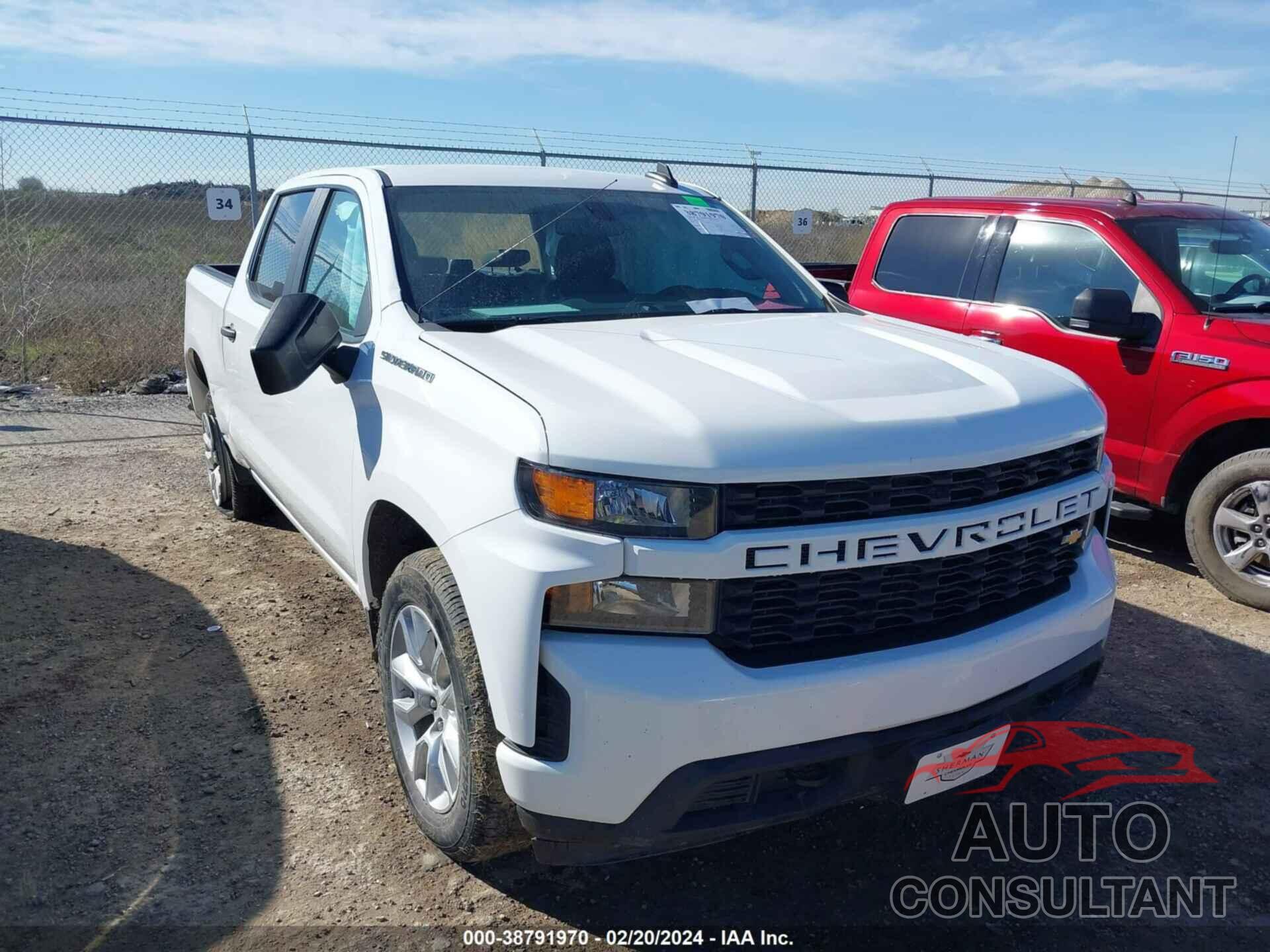 CHEVROLET SILVERADO 2020 - 3GCPWBEK2LG183615