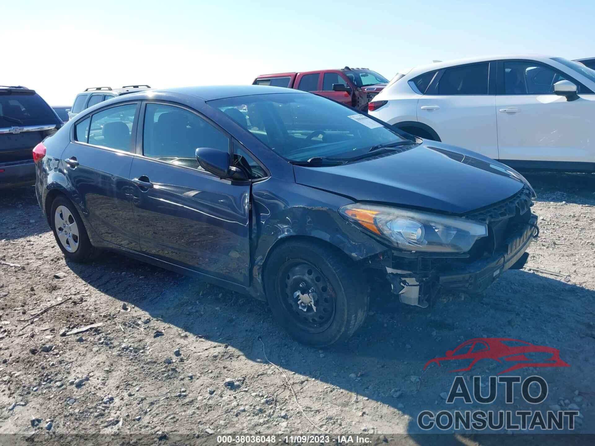 KIA FORTE 2016 - KNAFK4A64G5567935