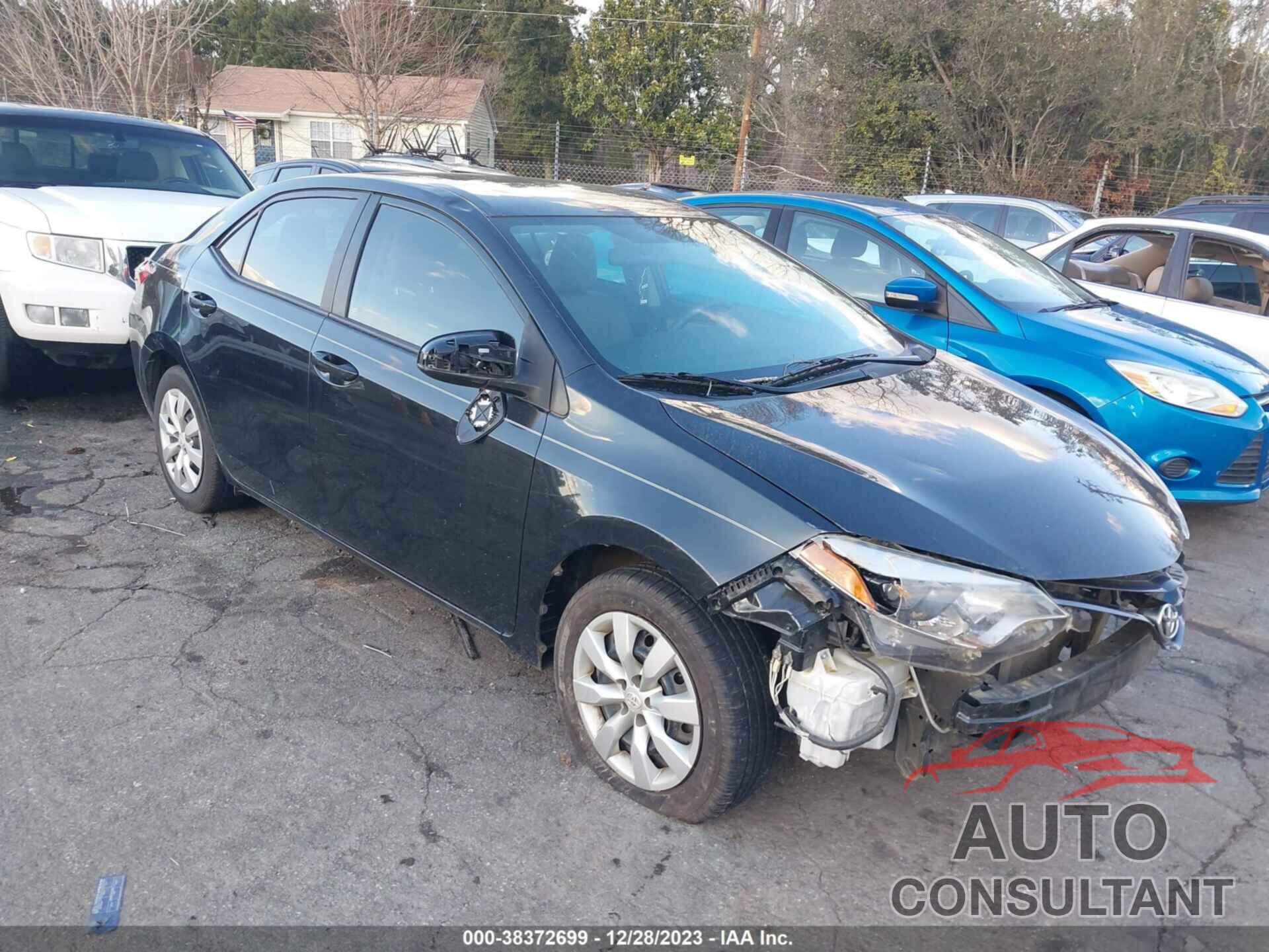 TOYOTA COROLLA 2016 - 2T1BURHEXGC727843