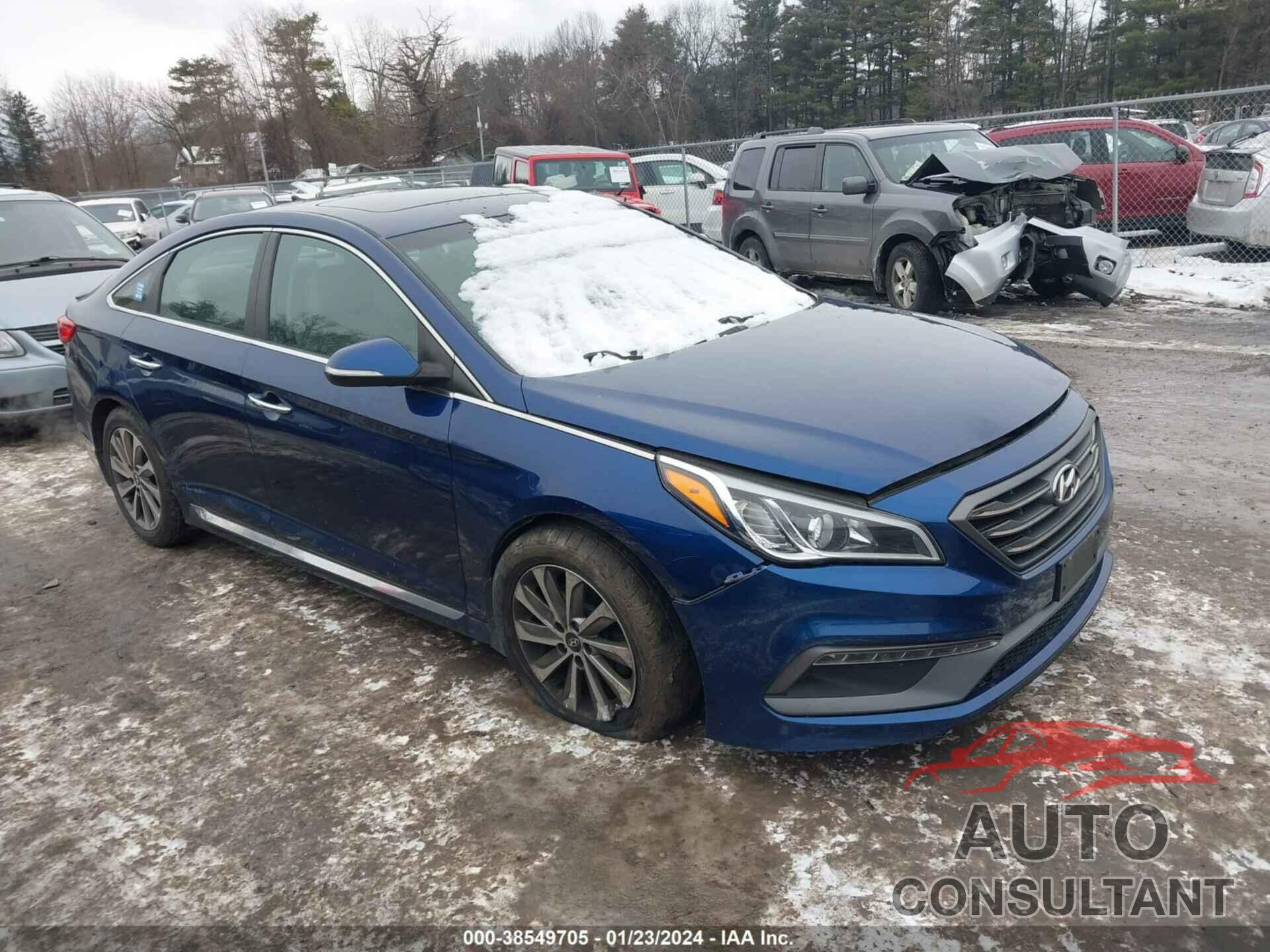 HYUNDAI SONATA 2017 - 5NPE34AF2HH568207