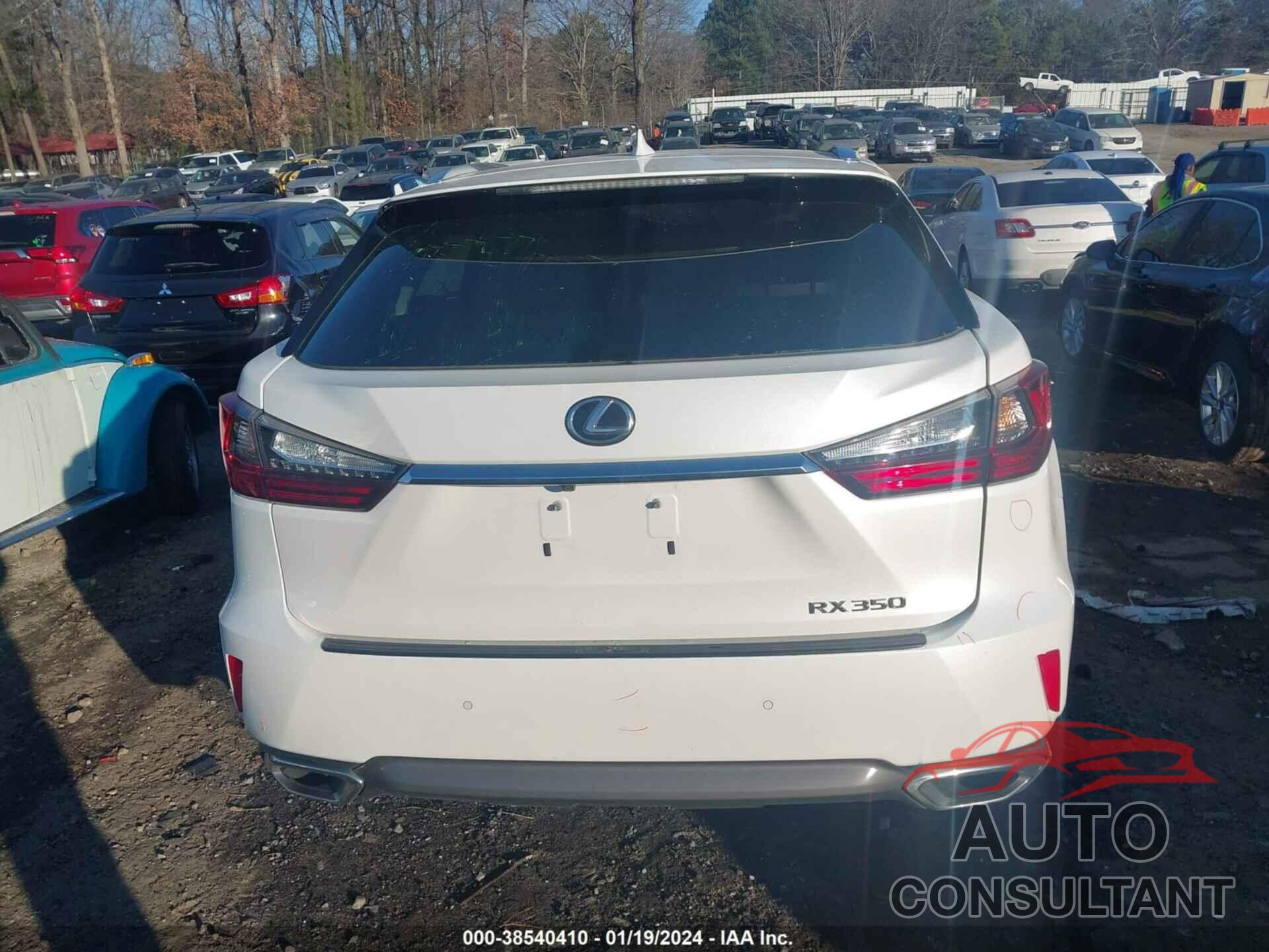 LEXUS RX 350 2016 - 2T2ZZMCA7GC016619