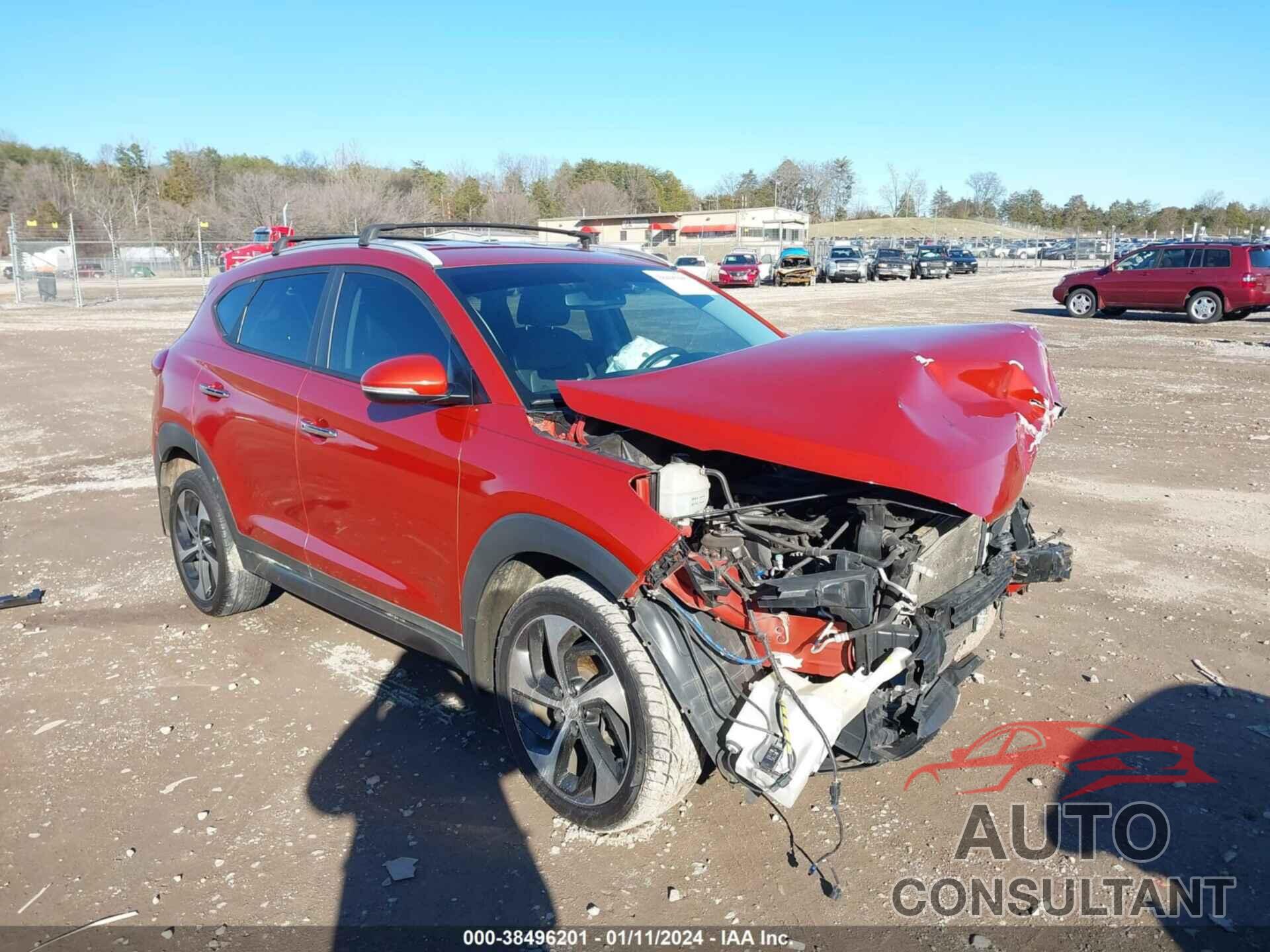 HYUNDAI TUCSON 2016 - KM8J33A22GU180481