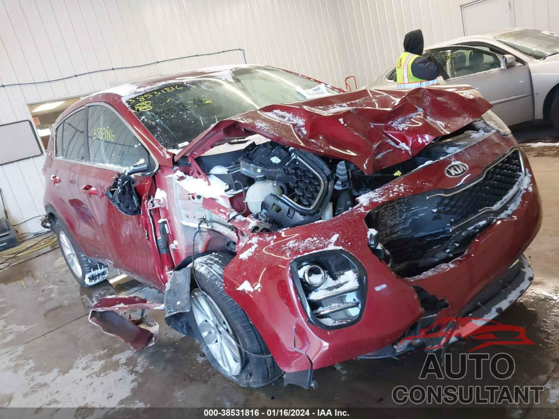 KIA SPORTAGE 2017 - KNDPMCACXH7120386