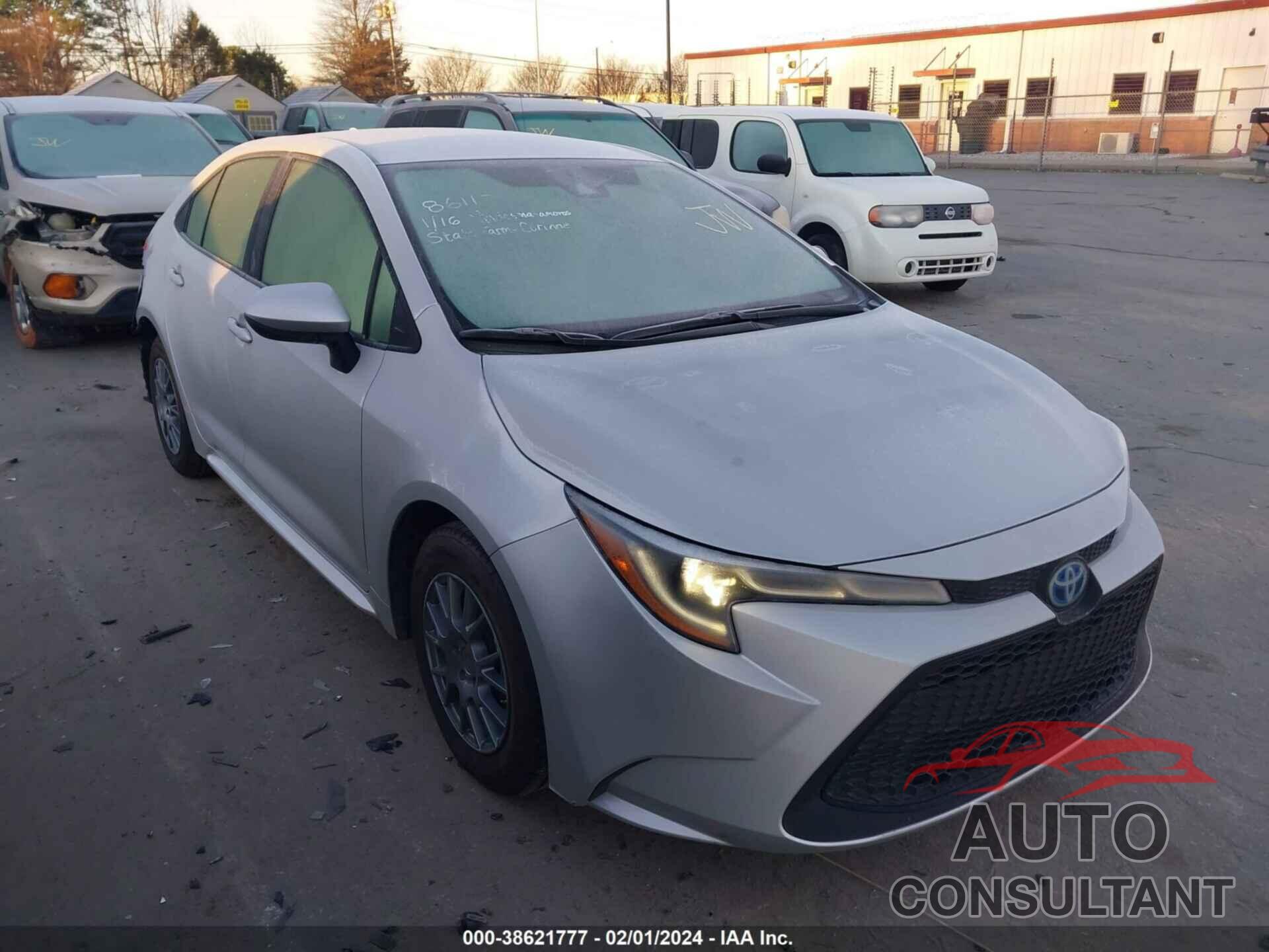 TOYOTA COROLLA 2022 - JTDEAMDE4N3003831