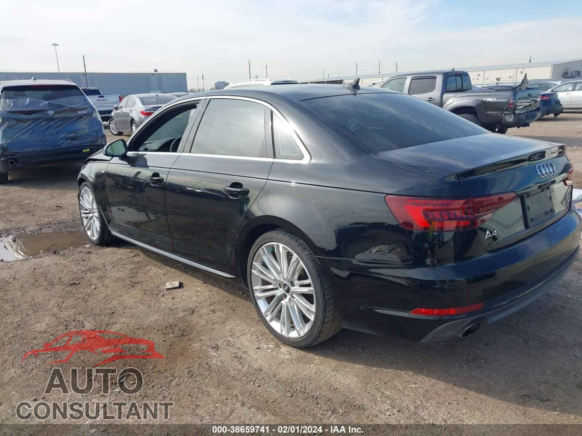 AUDI A4 2018 - WAULMAF4XJA233247