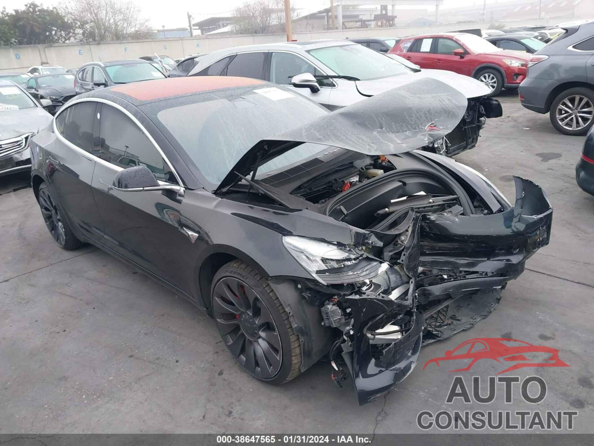 TESLA MODEL 3 2018 - 5YJ3E1EB6JF078820