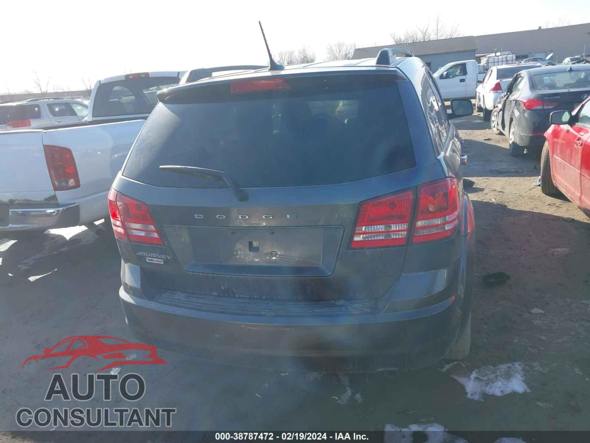 DODGE JOURNEY 2017 - 3C4PDCAB9HT519468