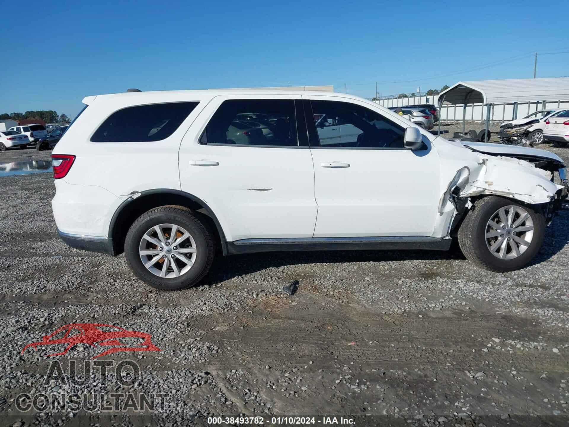 DODGE DURANGO 2019 - 1C4RDHAGXKC852797
