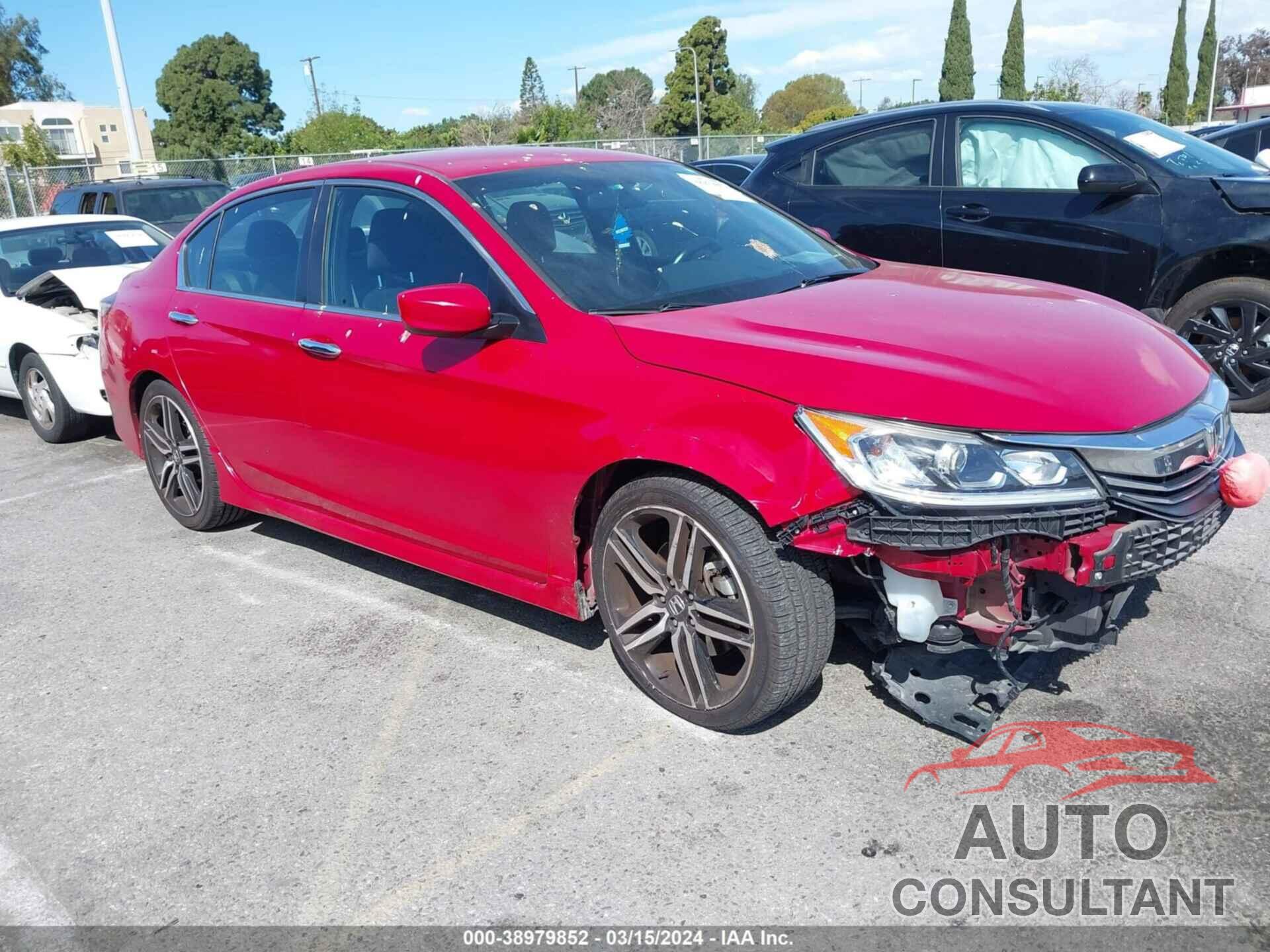 HONDA ACCORD 2017 - 1HGCR2F18HA237583