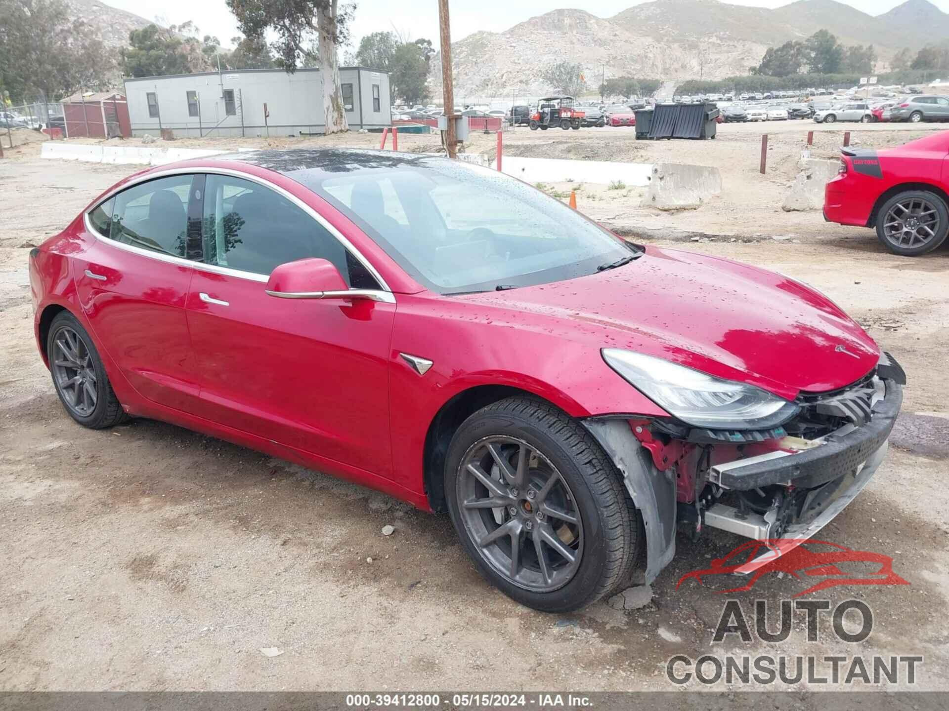 TESLA MODEL 3 2019 - 5YJ3E1EB0KF387331