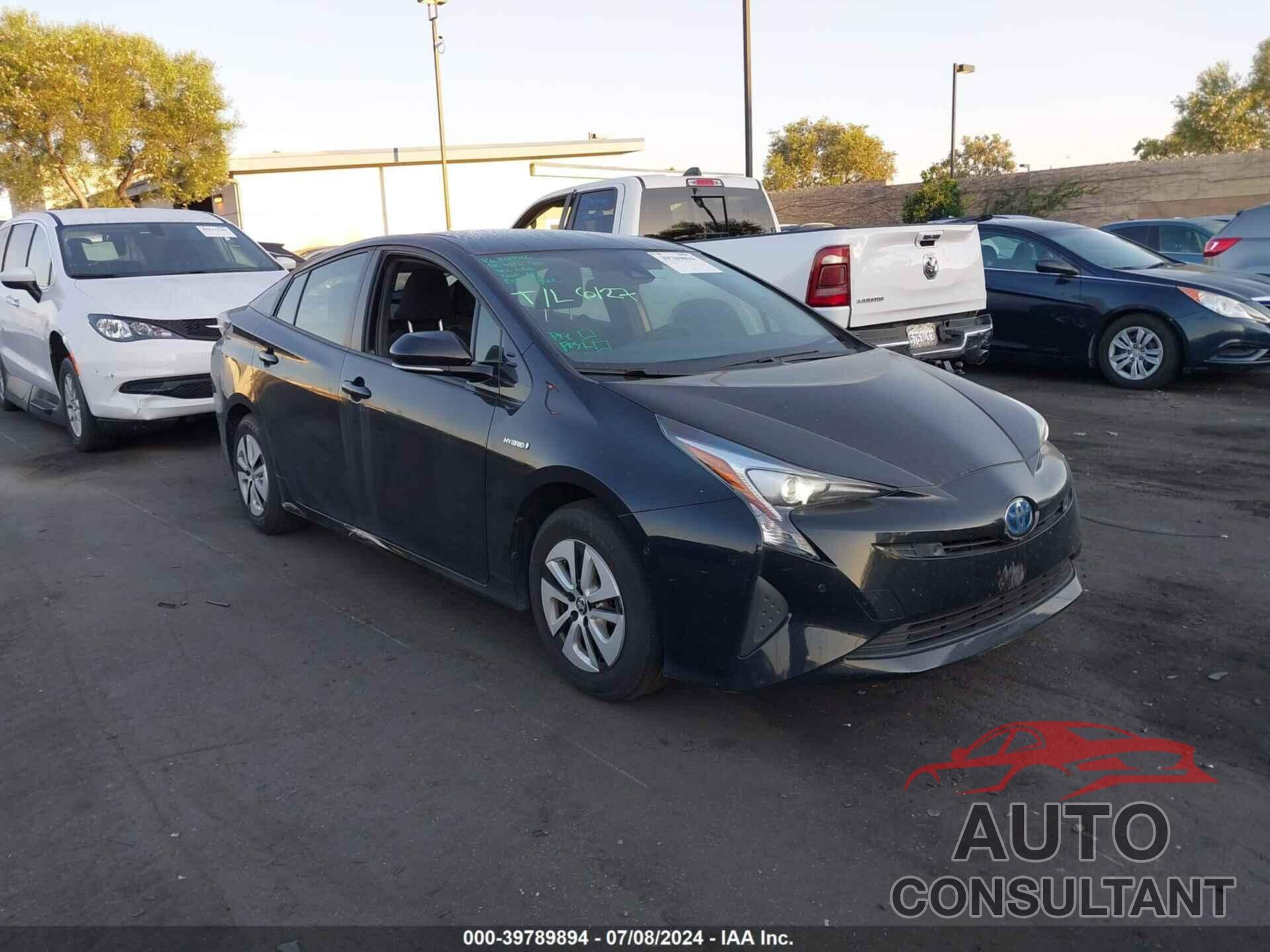 TOYOTA PRIUS 2017 - JTDKBRFU4H3574807