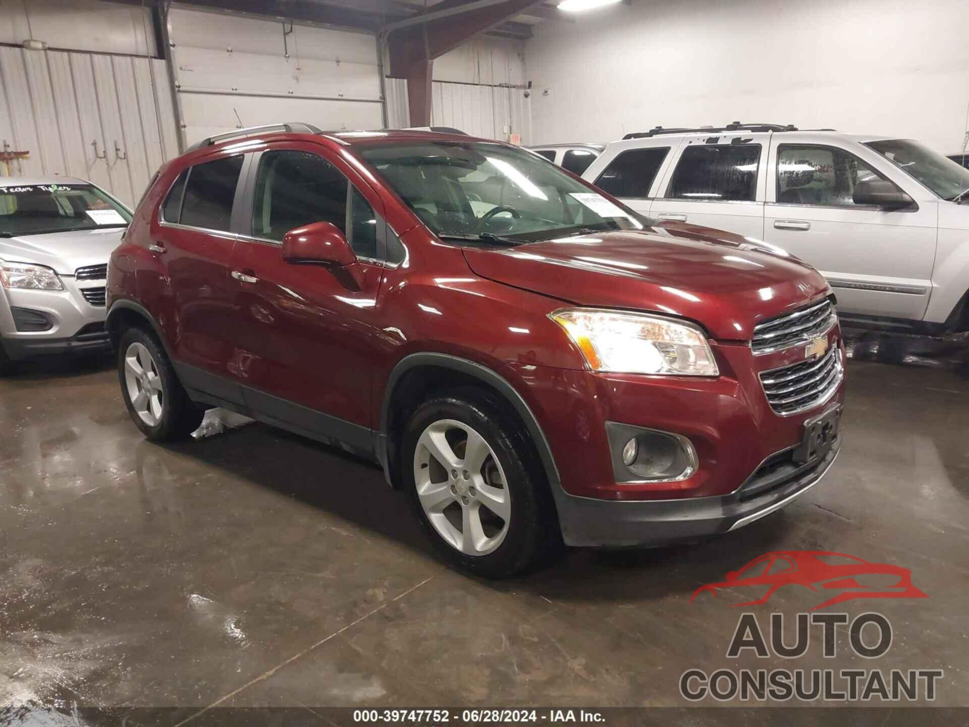 CHEVROLET TRAX 2016 - 3GNCJRSB5GL250111