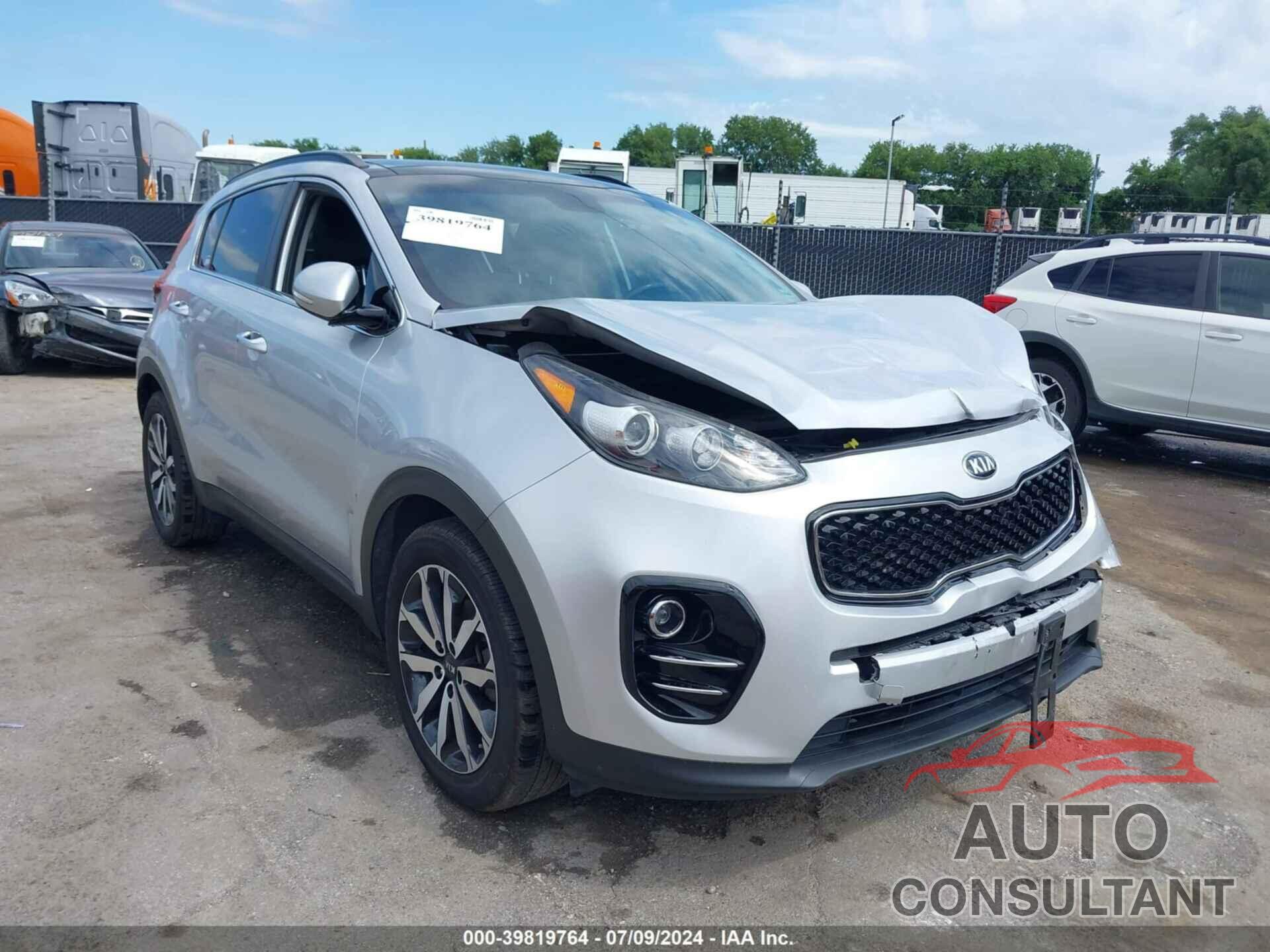 KIA SPORTAGE 2019 - KNDPN3ACXK7529668