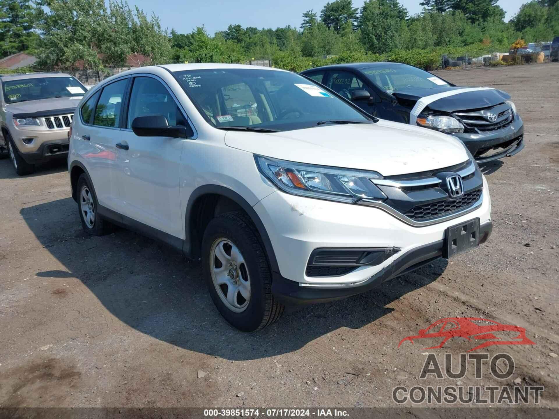 HONDA CR-V 2016 - 5J6RM4H30GL055942