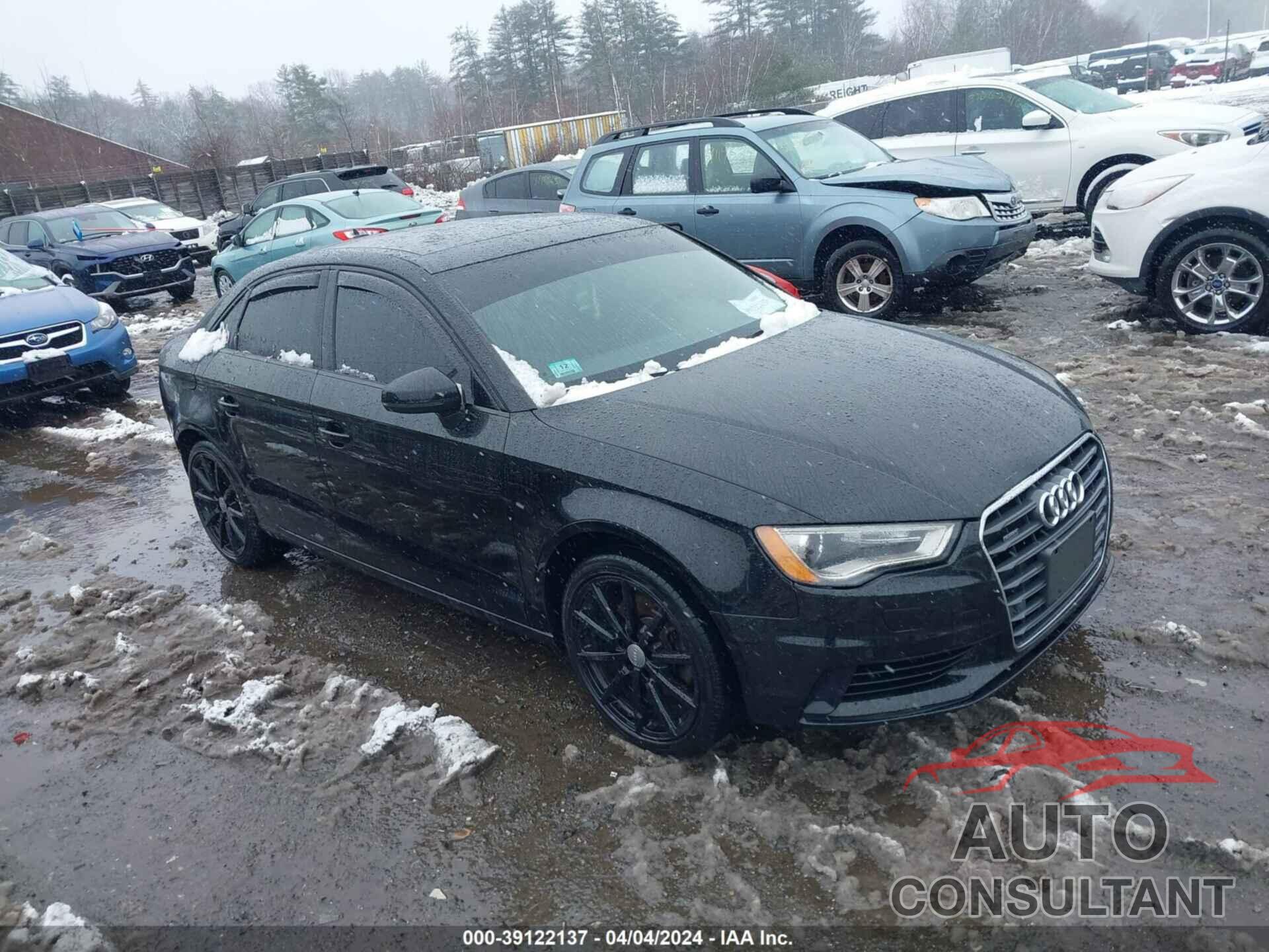 AUDI A3 2016 - WAUB8GFF0G1081637