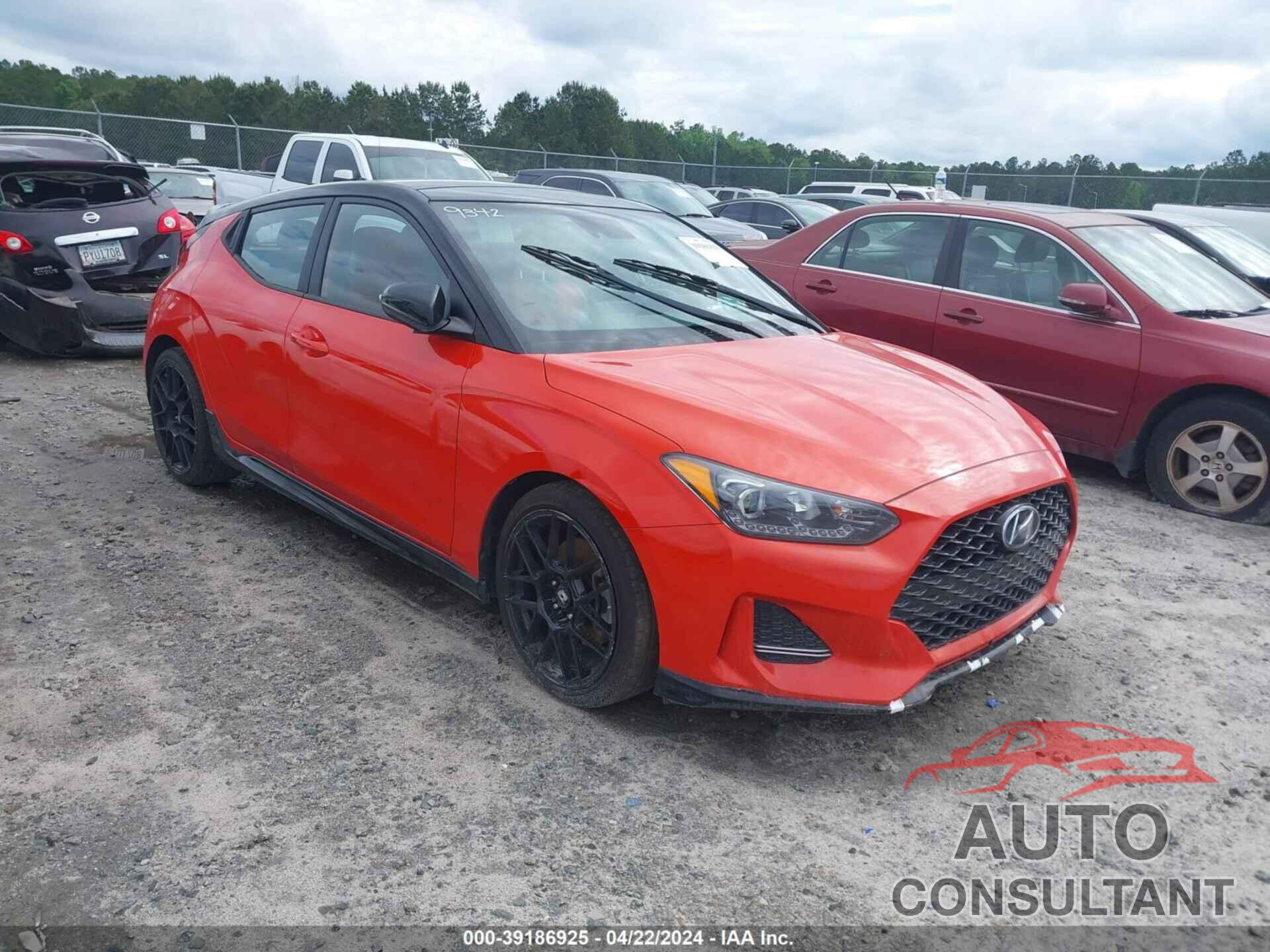 HYUNDAI VELOSTER 2020 - KMHTH6AB1LU030576