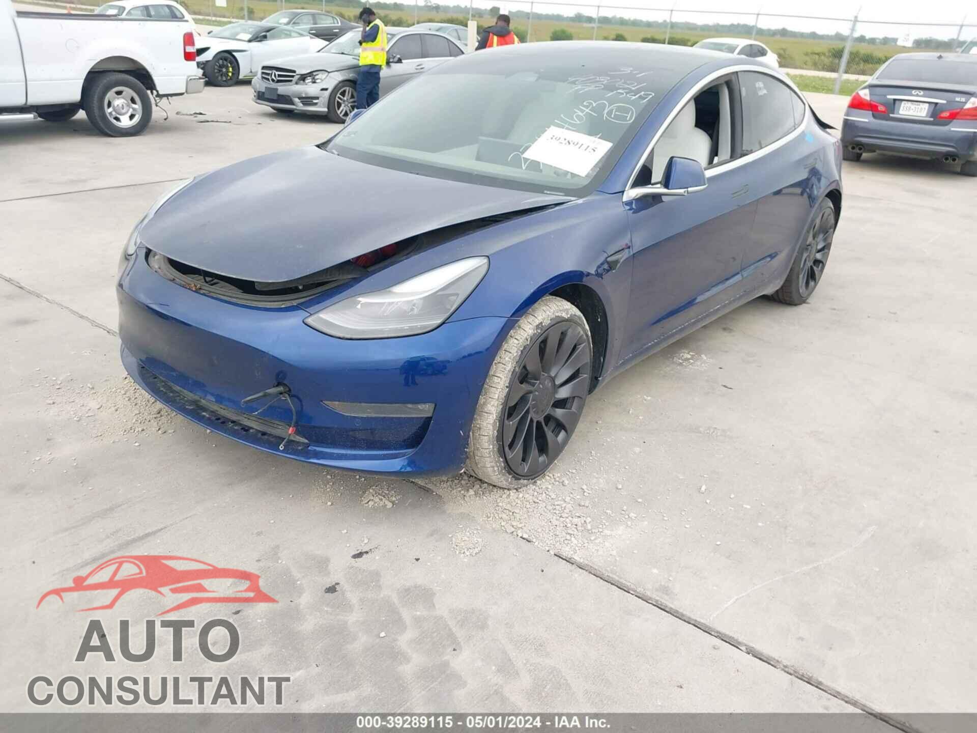 TESLA MODEL 3 2019 - 5YJ3E1EA1KF306652