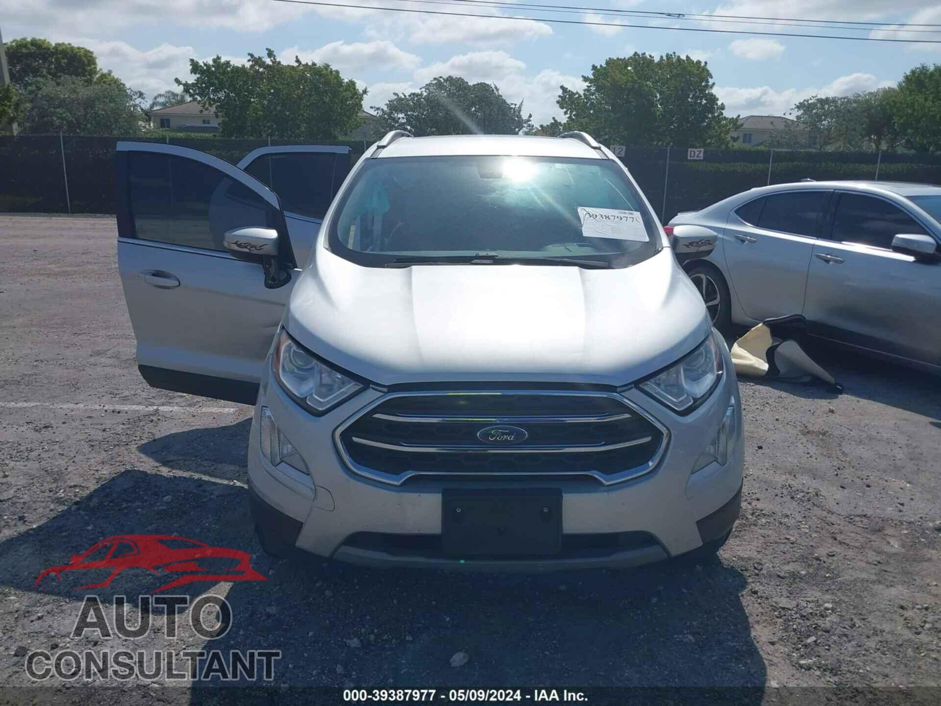 FORD ECOSPORT 2020 - MAJ6S3KL2LC352695
