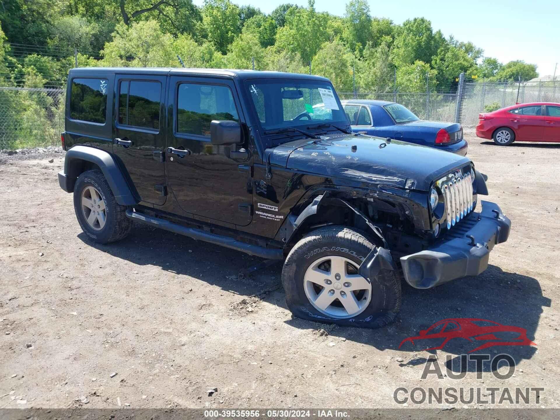 JEEP WRANGLER UNLIMITED 2017 - 1C4BJWDG9HL719466