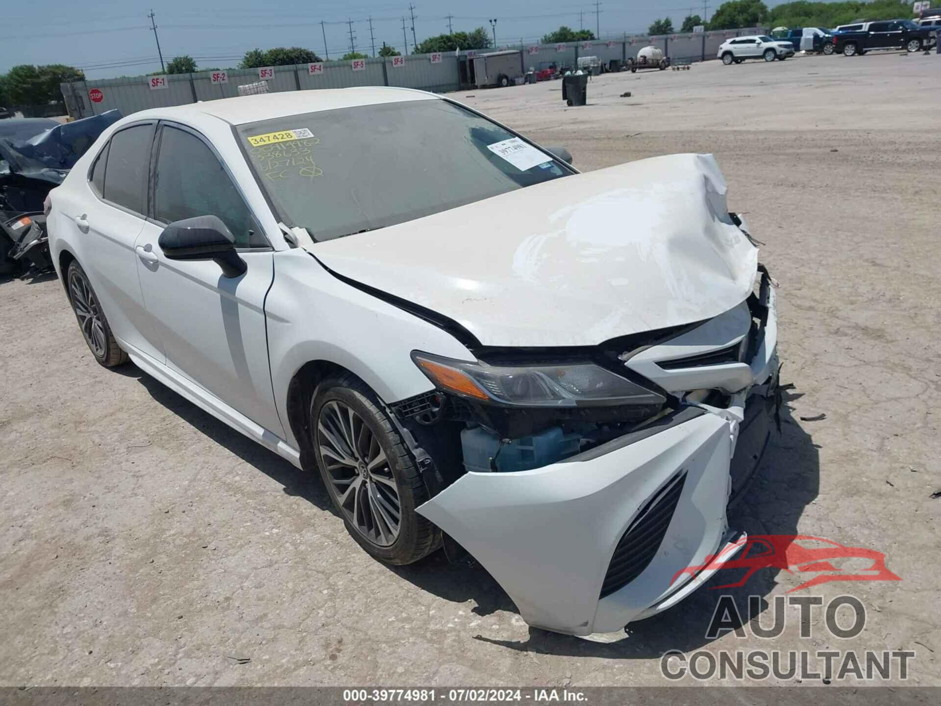 TOYOTA CAMRY 2020 - 4T1G11AK3LU338633