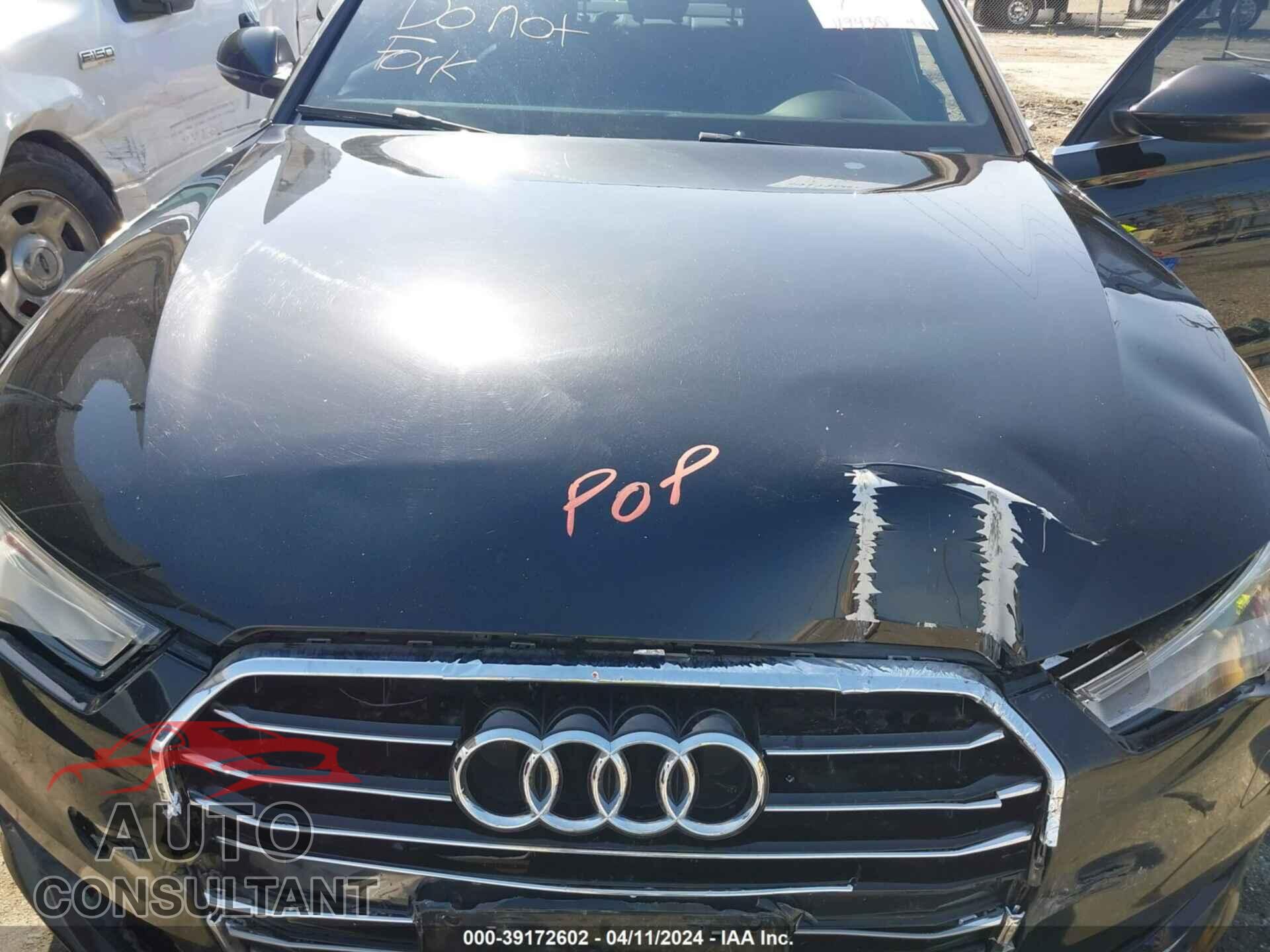 AUDI A6 2016 - WAUCFAFC7GN153987