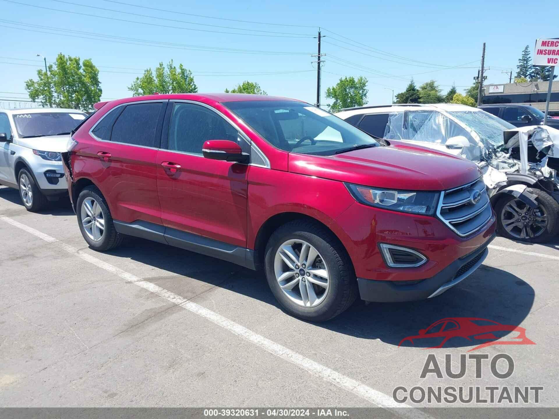 FORD EDGE 2018 - 2FMPK4J9XJBC01591