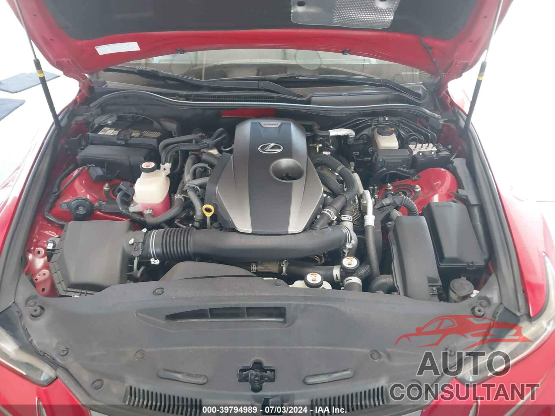 LEXUS IS 200T 2017 - JTHBA1D26H5040376