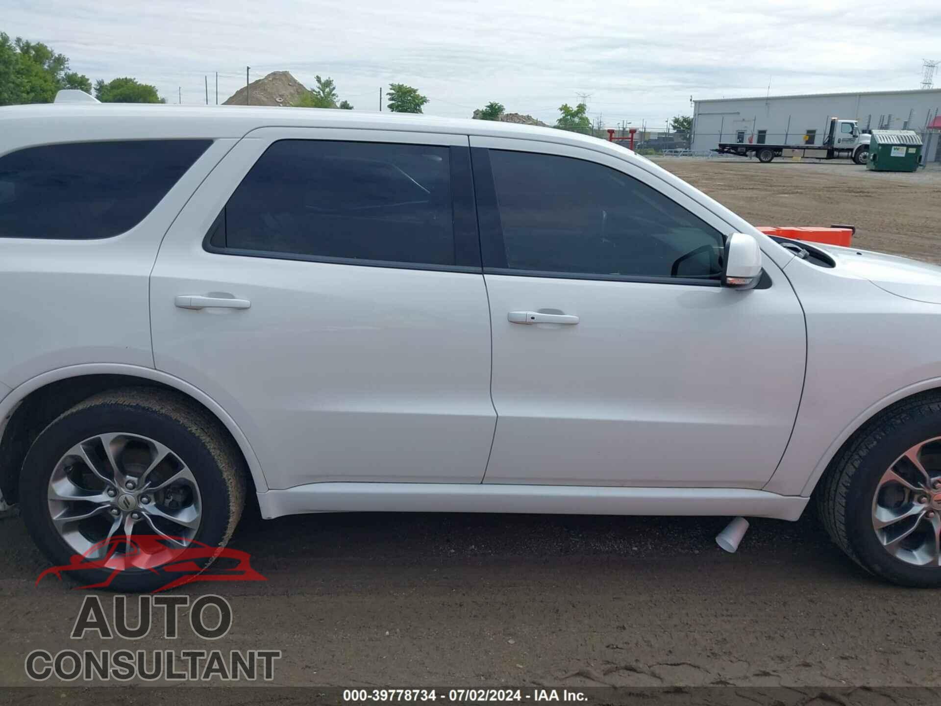 DODGE DURANGO 2019 - 1C4RDJDG5KC722316