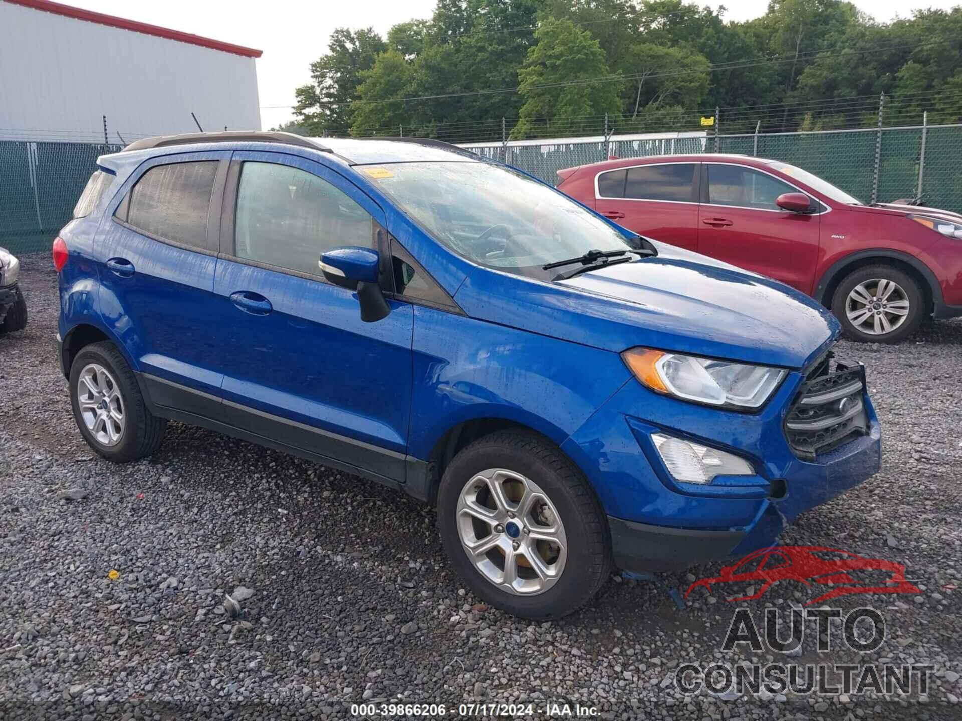 FORD ECOSPORT 2020 - MAJ6S3GL1LC341647