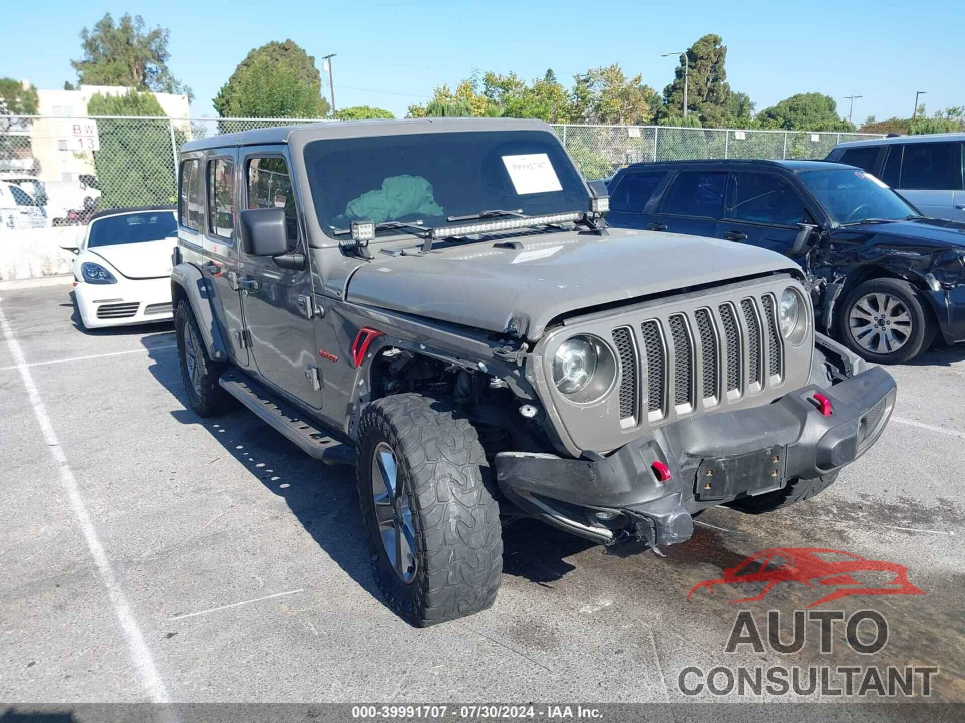 JEEP WRANGLER UNLIMITED 2018 - 1C4HJXEG1JW193241