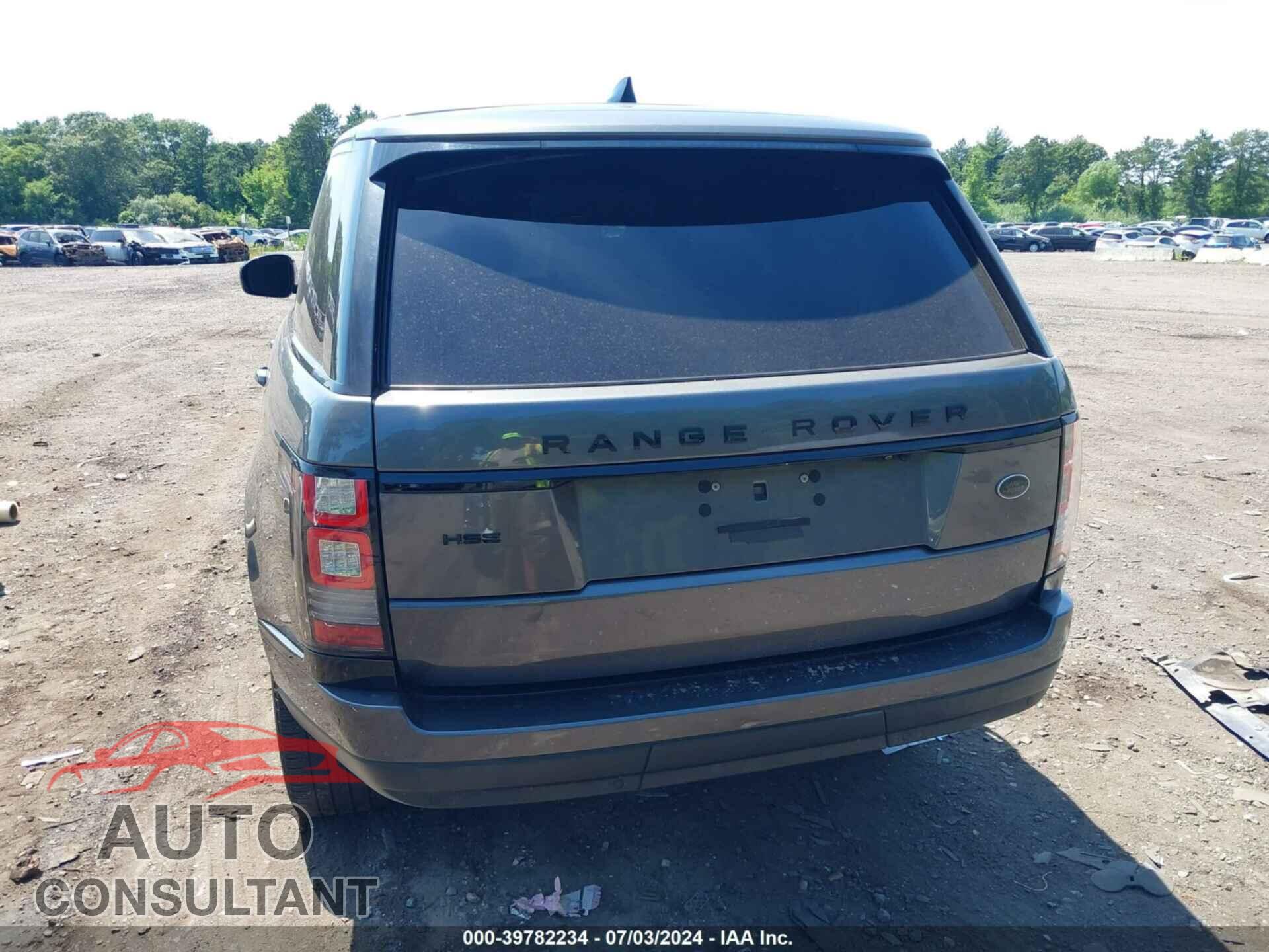 LAND ROVER RANGE ROVER 2017 - SALGS2FV8HA329549