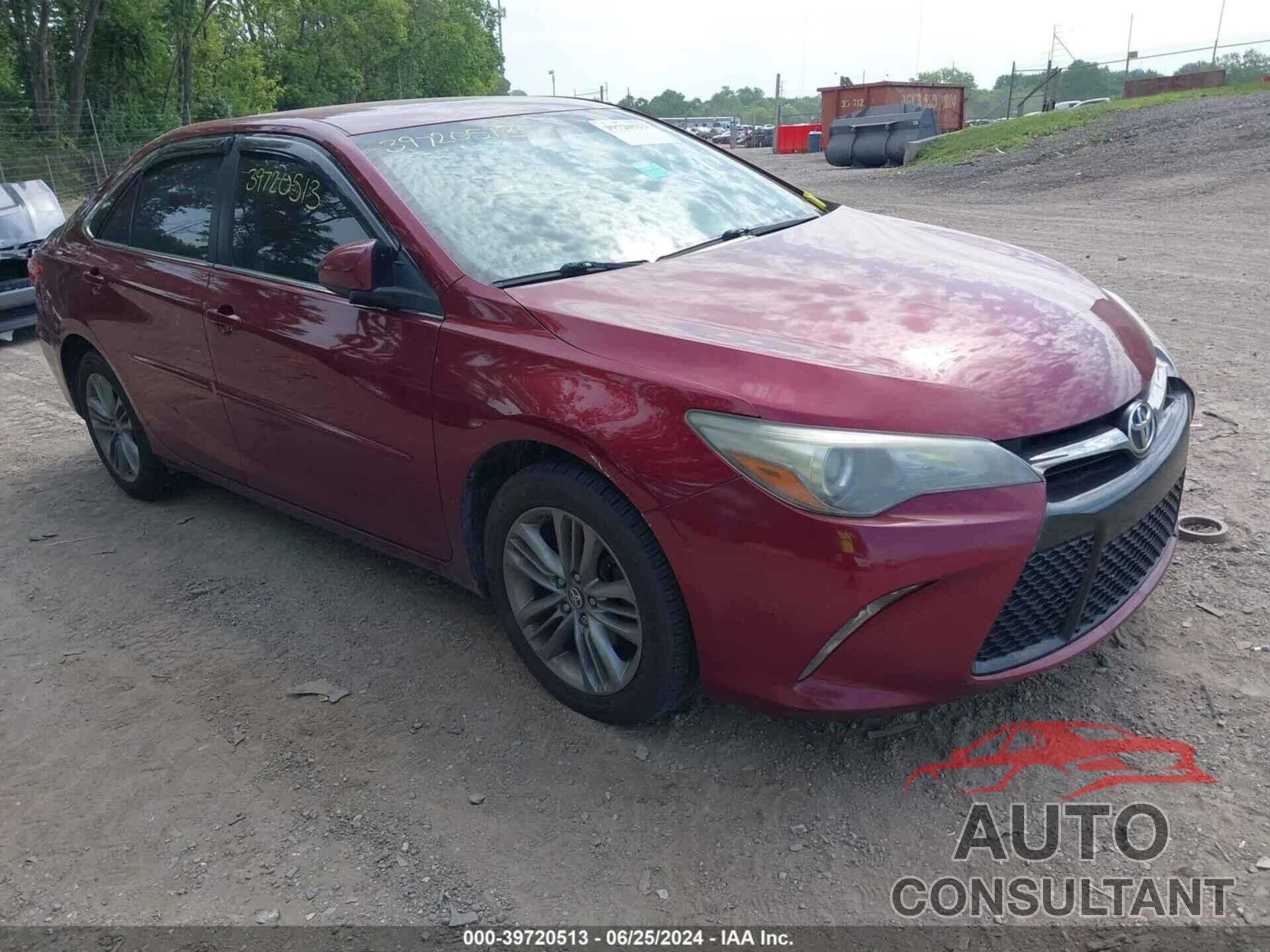 TOYOTA CAMRY 2016 - 4T1BF1FK5GU580320