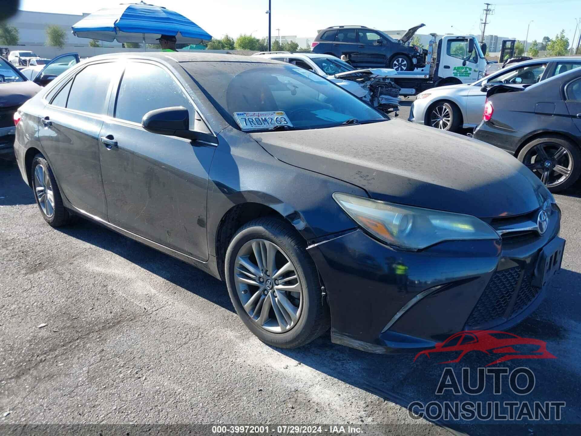 TOYOTA CAMRY 2016 - 4T1BF1FK5GU198286