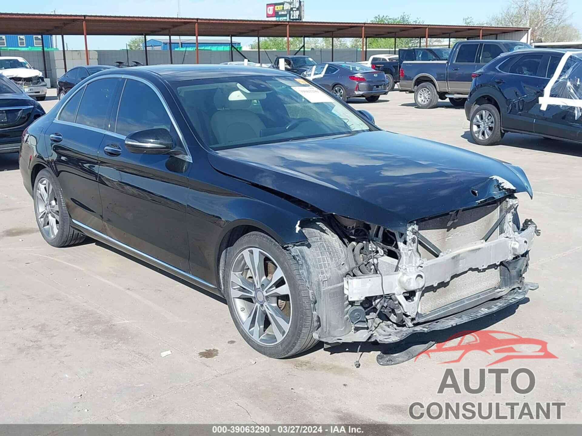 MERCEDES-BENZ C 300 2017 - 55SWF4JB6HU191256