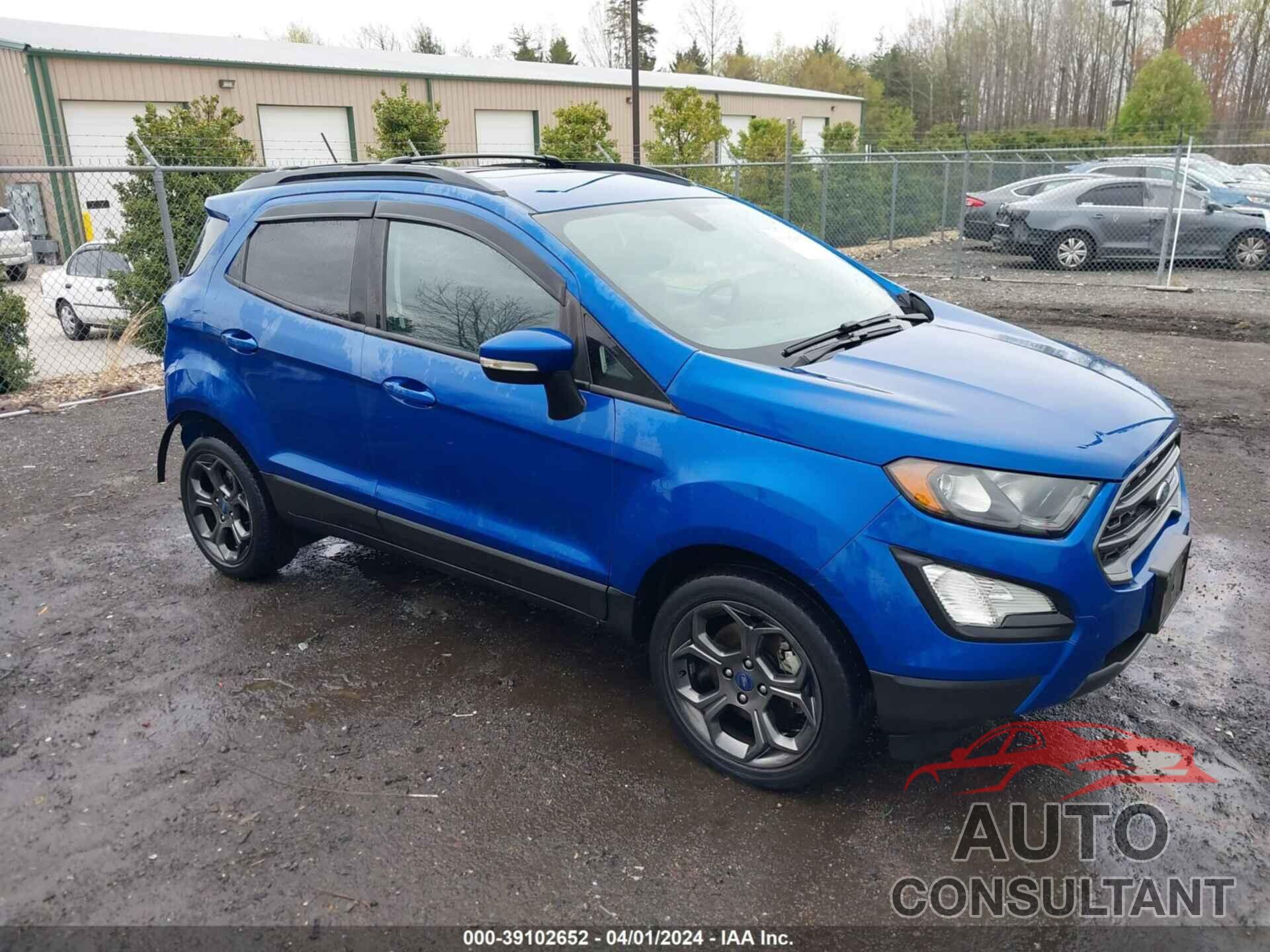 FORD ECOSPORT 2018 - MAJ6P1CL2JC226340