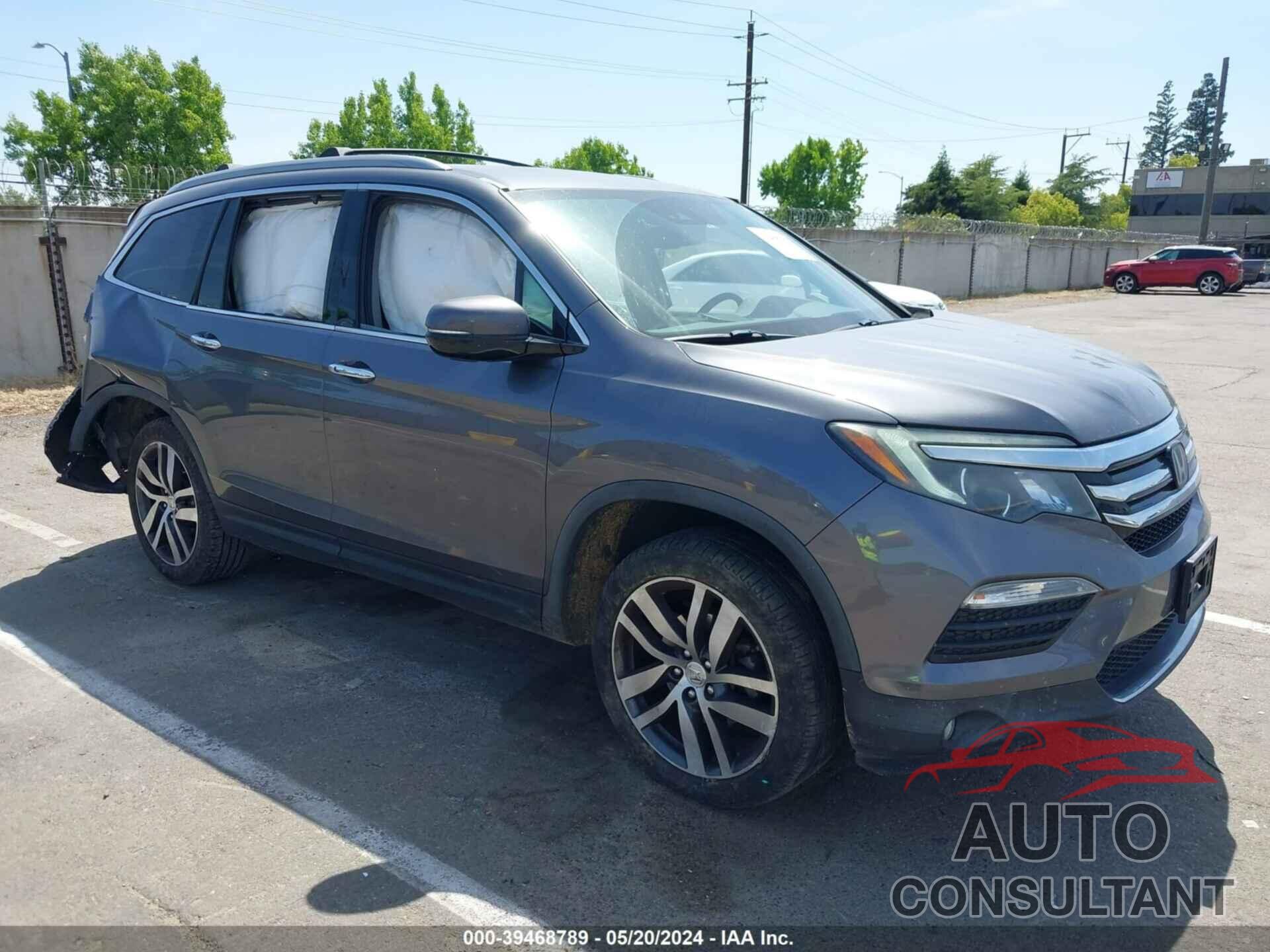 HONDA PILOT 2016 - 5FNYF6H0XGB025931