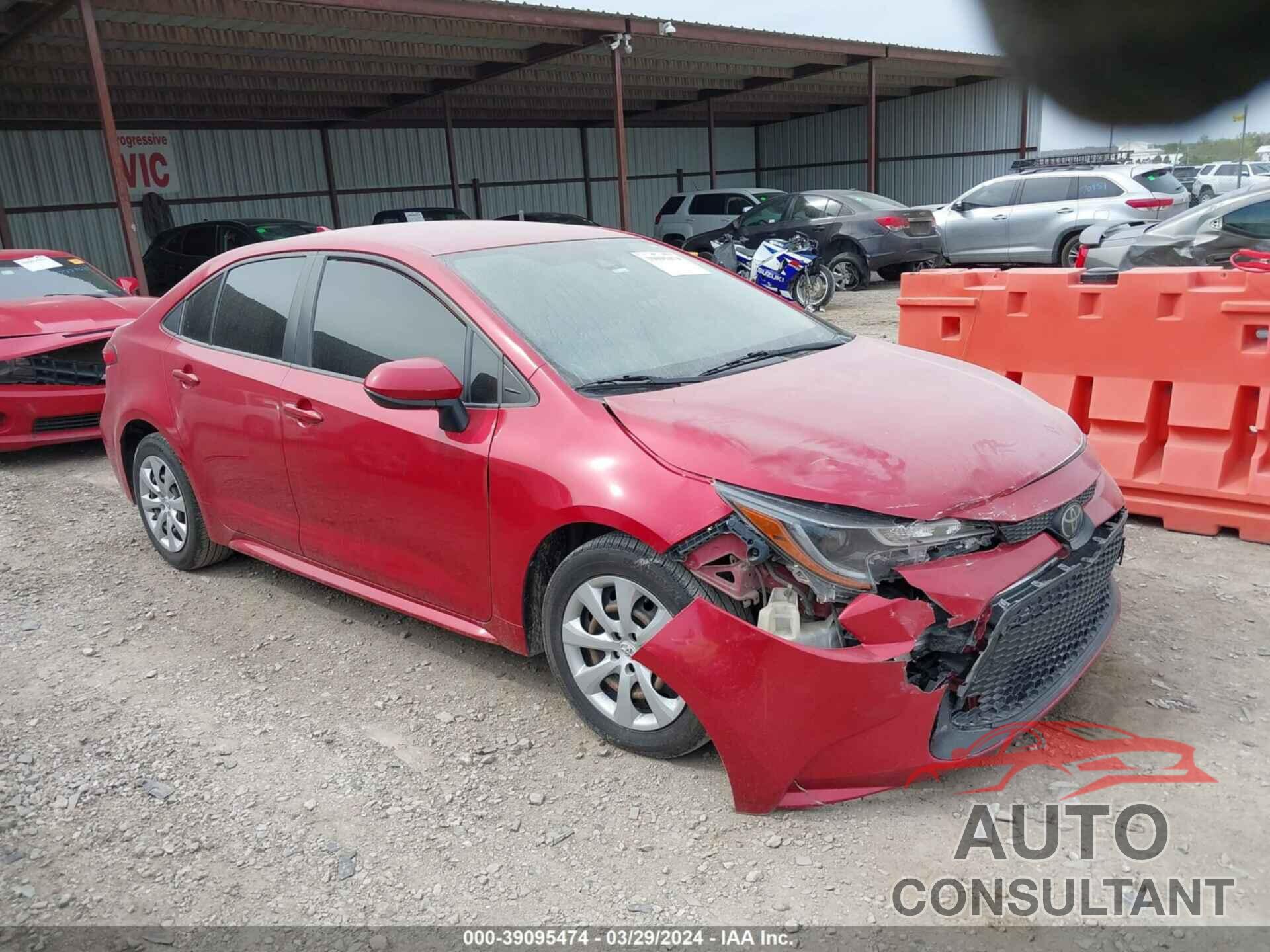 TOYOTA COROLLA 2020 - JTDEPRAE5LJ086470