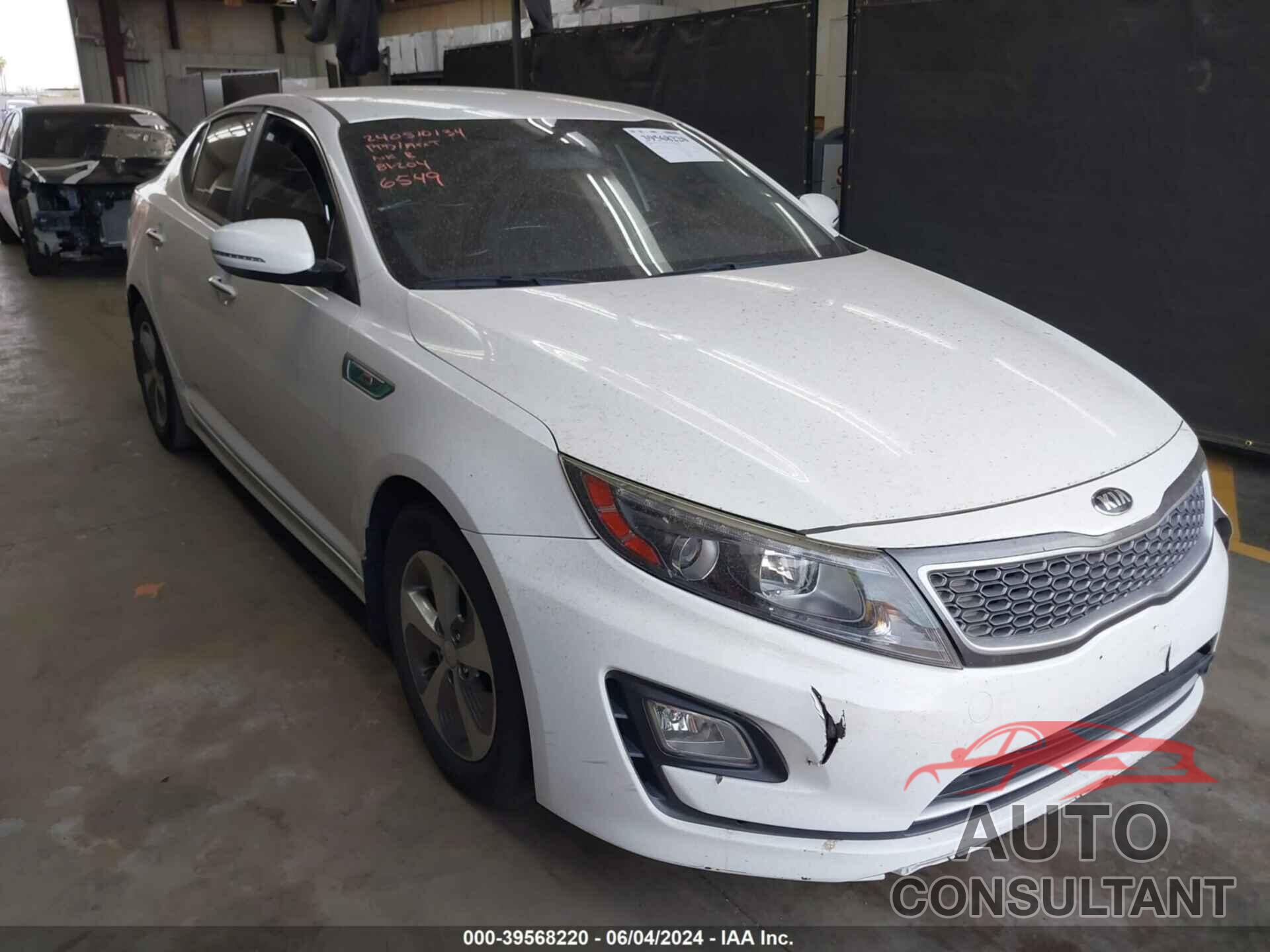 KIA OPTIMA 2016 - KNAGM4AD3G5096549