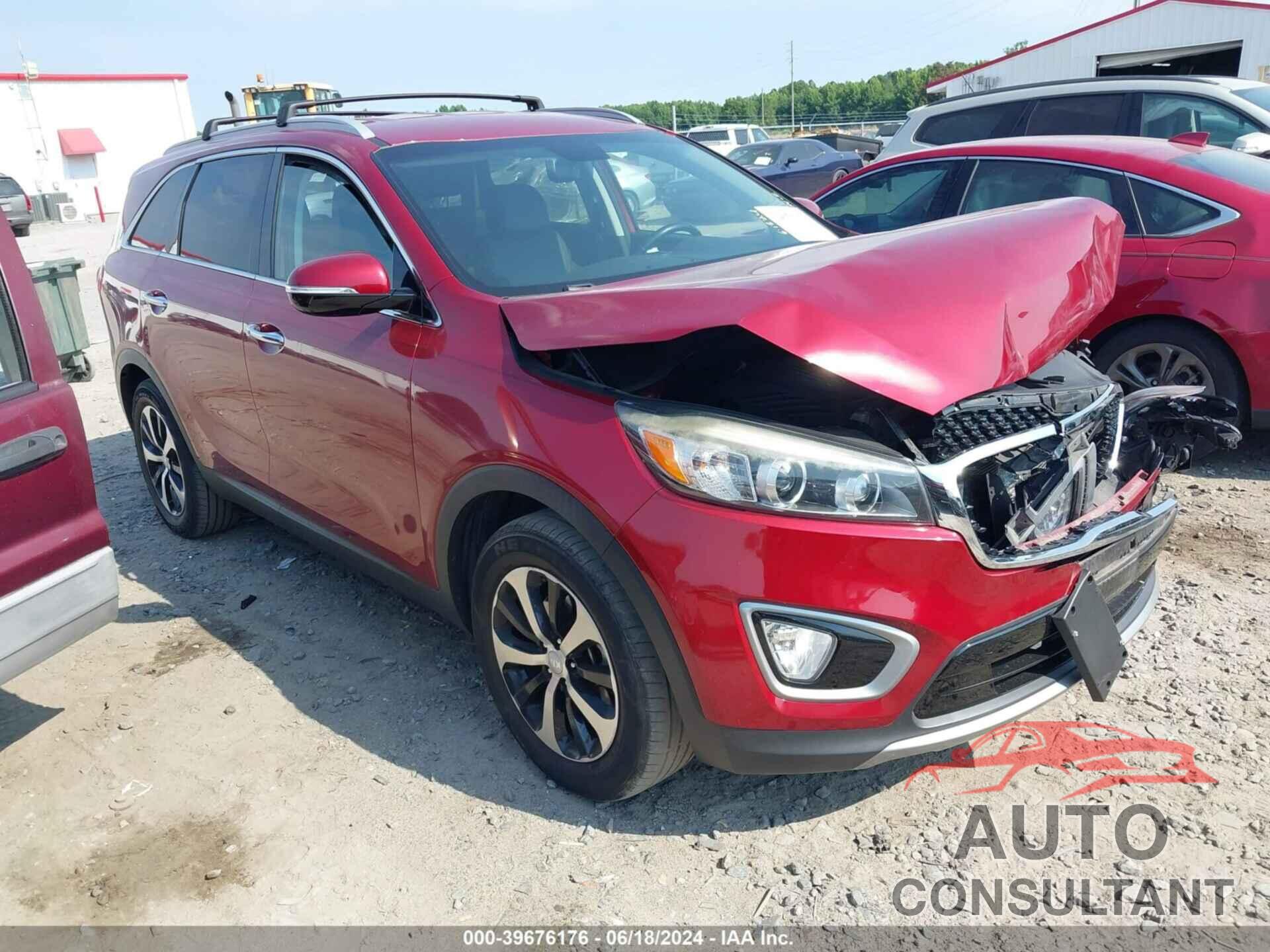 KIA SORENTO 2017 - 5XYPH4A58HG320231