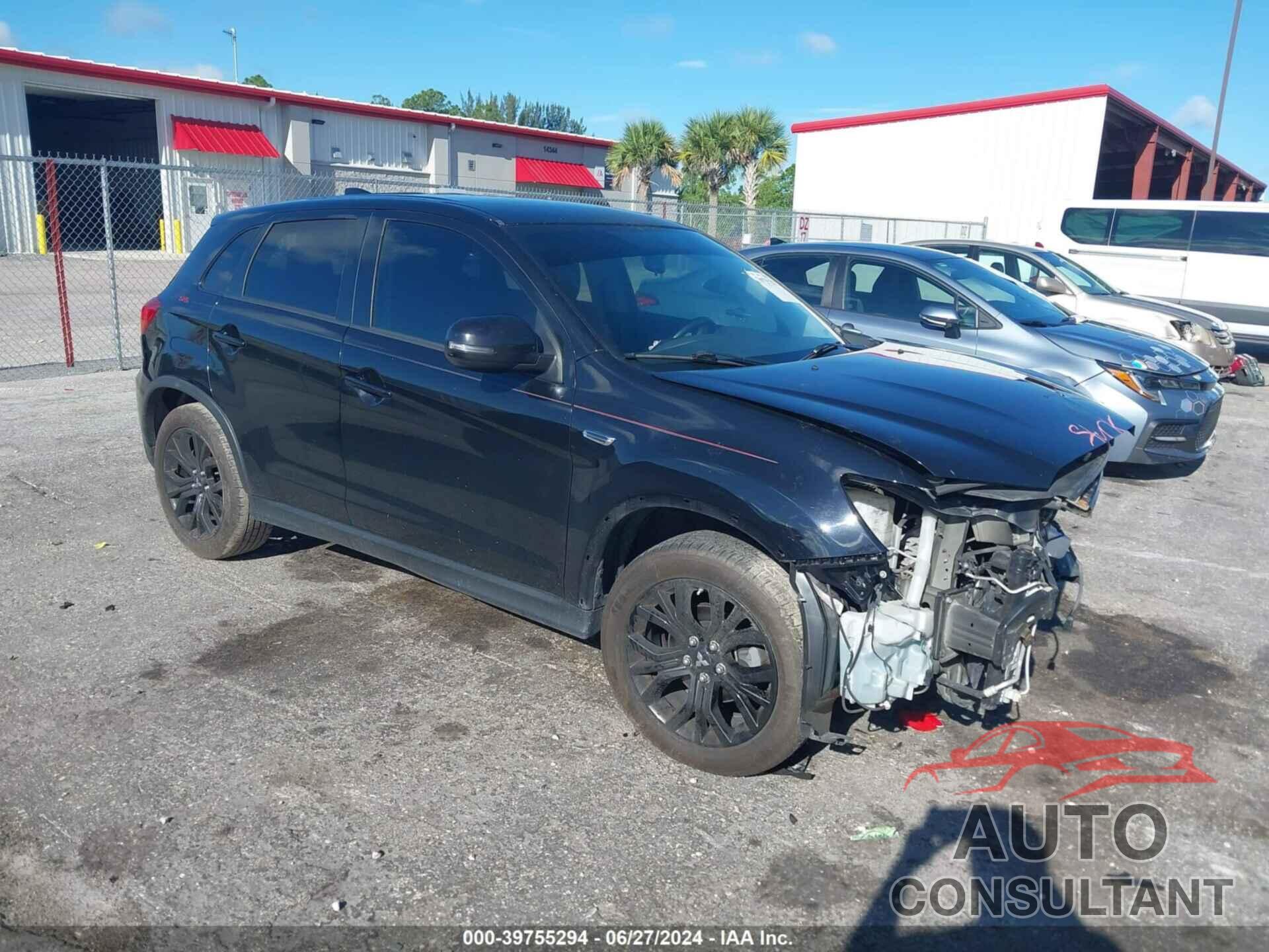 MITSUBISHI OUTLANDER SPORT 2018 - JA4AP3AU2JU008012