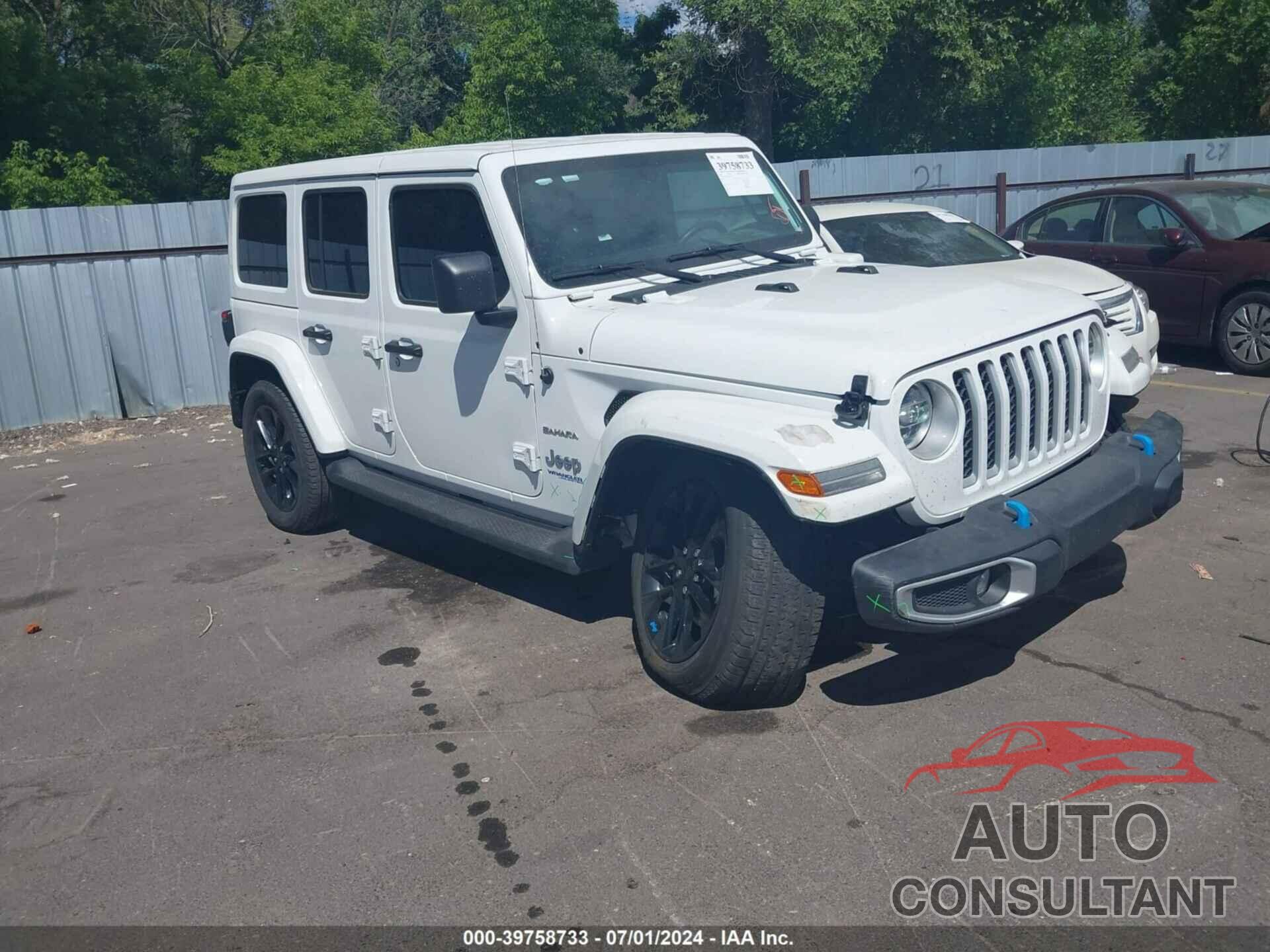 JEEP WRANGLER 4XE 2022 - 1C4JJXP66NW229226