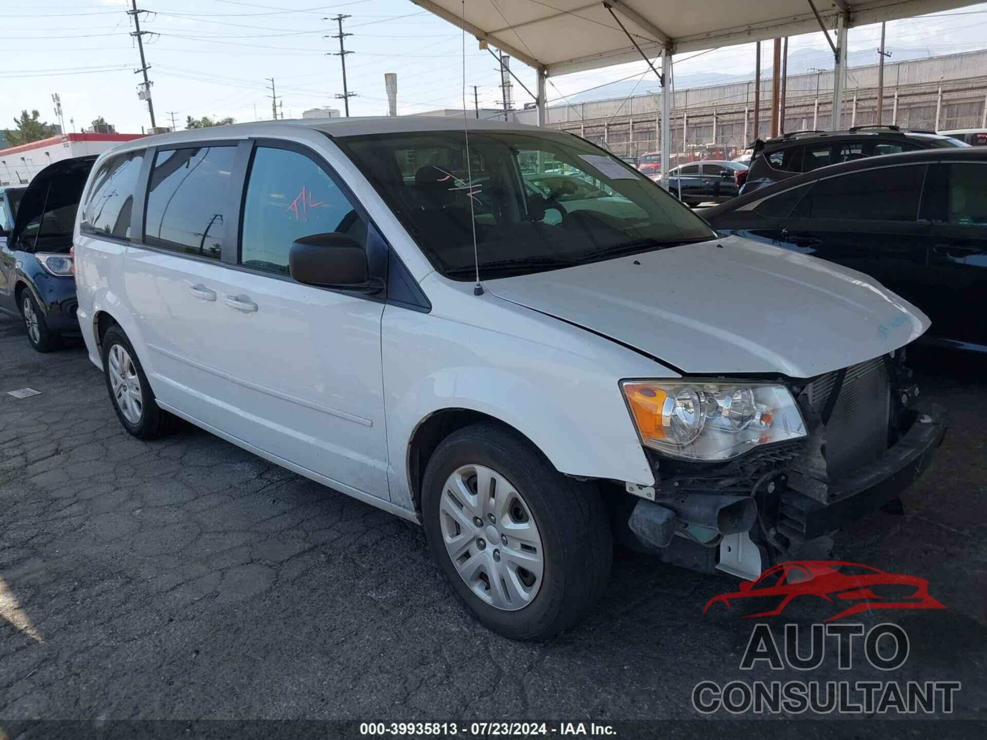 DODGE GRAND CARAVAN 2016 - 2C4RDGBG7GR115144