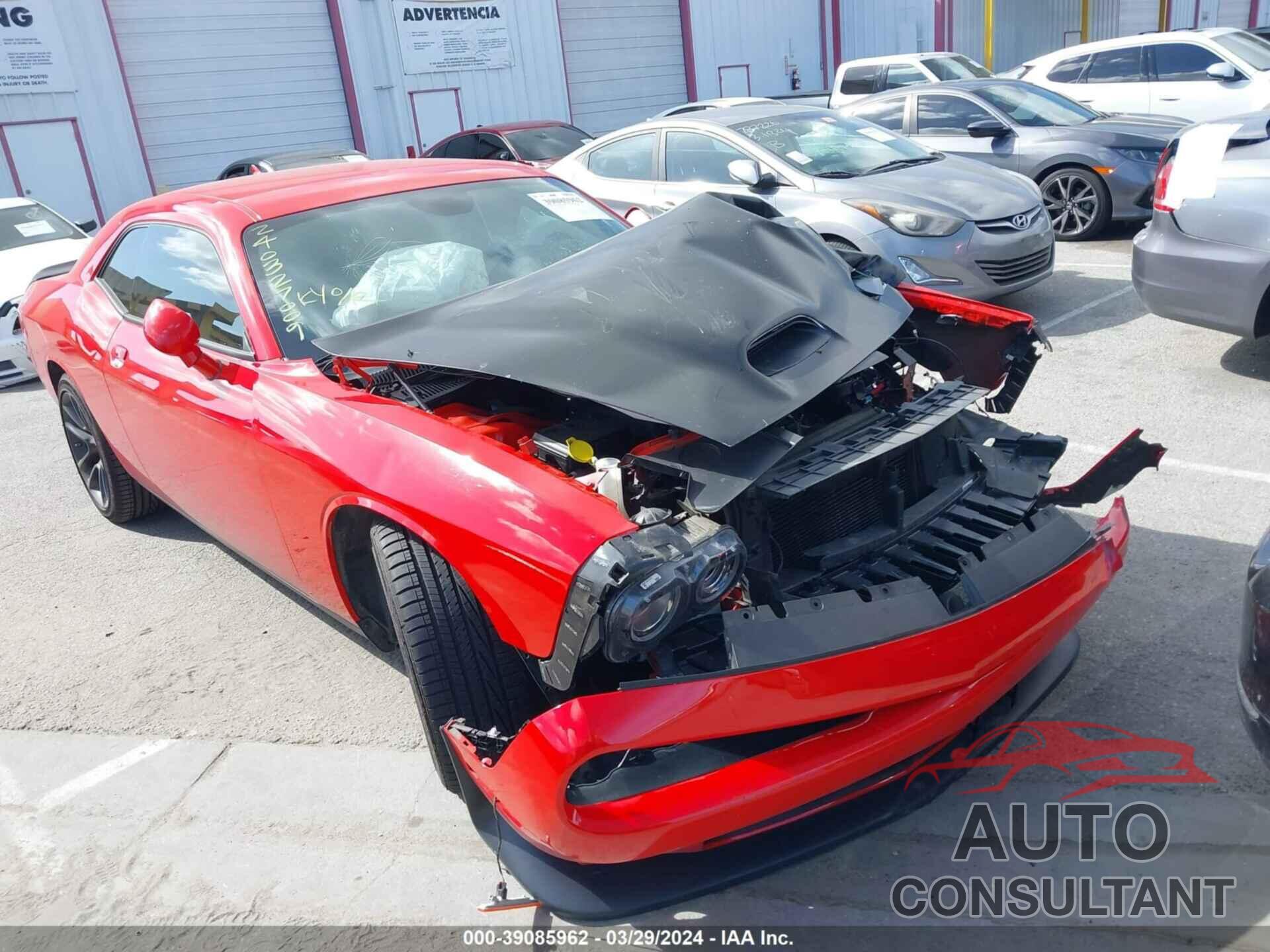 DODGE CHALLENGER 2019 - 2C3CDZBT2KH750323