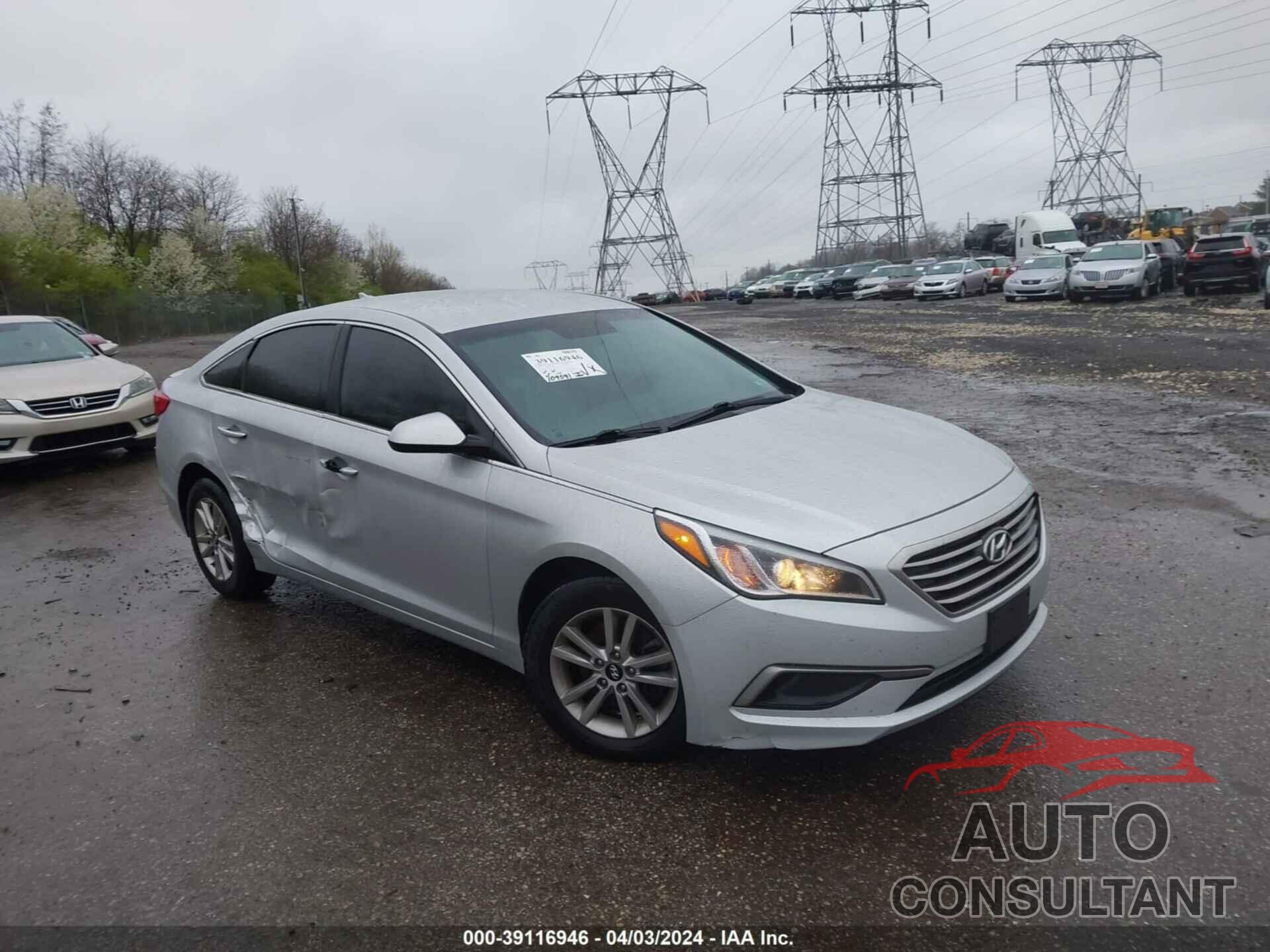 HYUNDAI SONATA 2016 - 5NPE24AF6GH331091