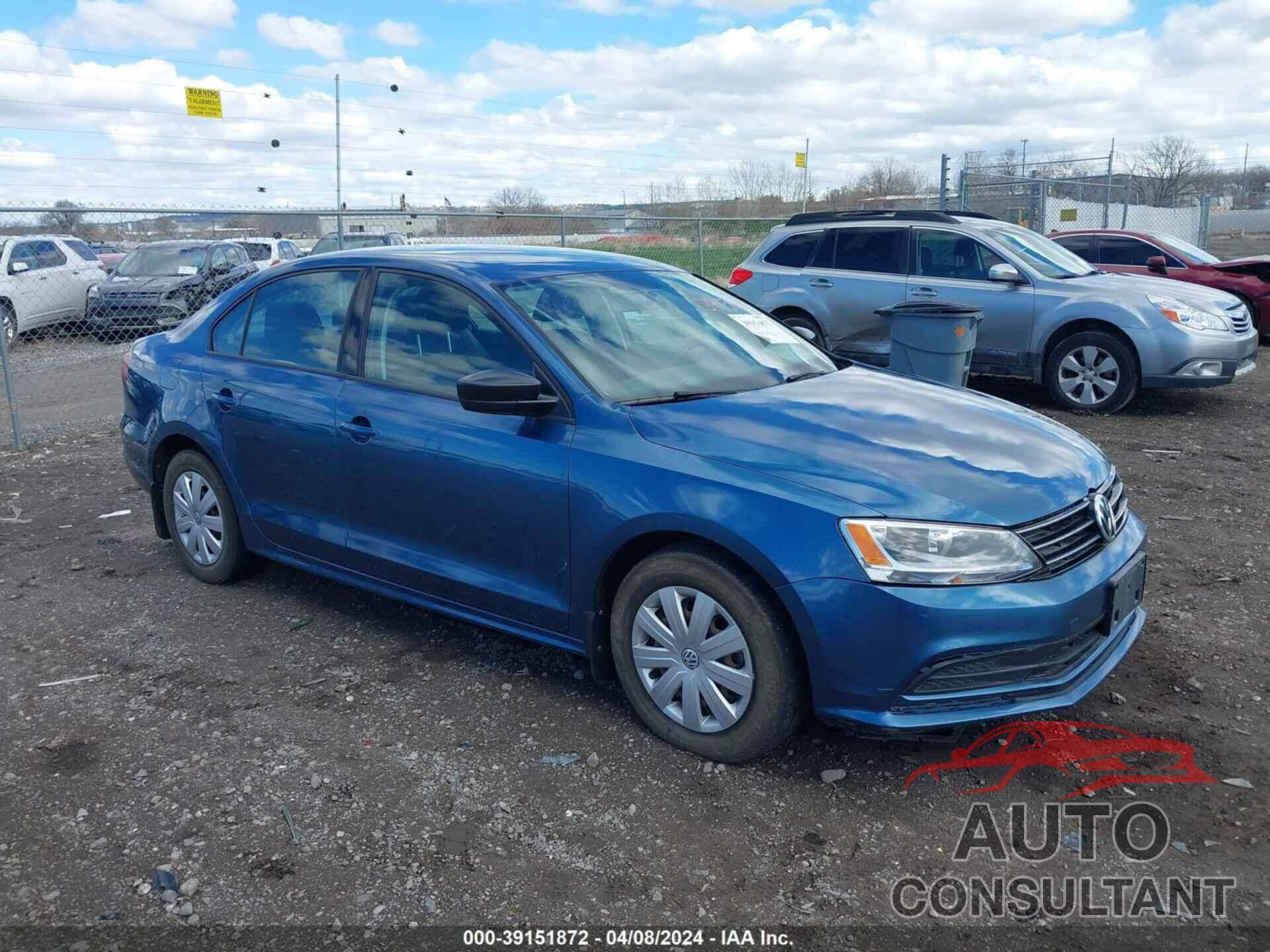 VOLKSWAGEN JETTA 2016 - 3VW267AJ3GM291282