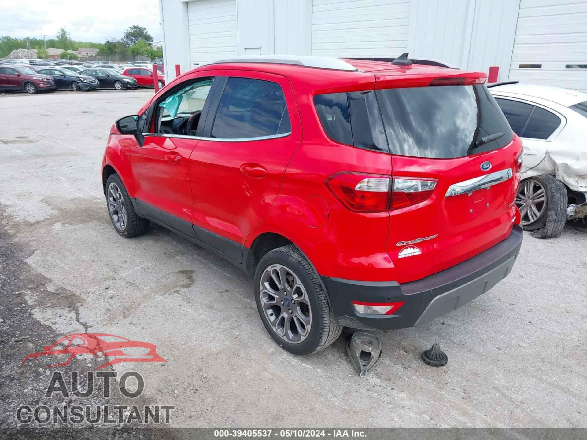 FORD ECOSPORT 2021 - MAJ6S3KL9MC402784